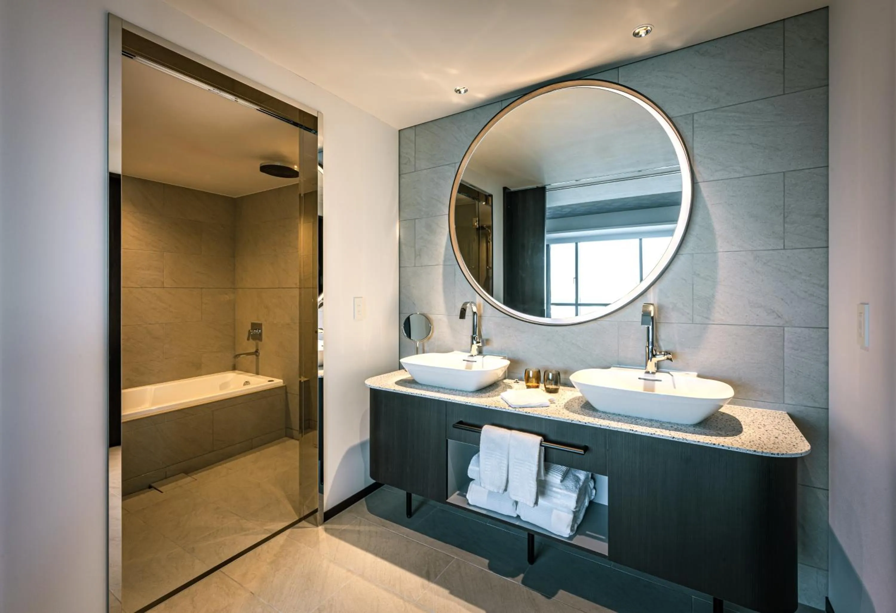 Bathroom in The Gate Hotel Yokohama by Hulic