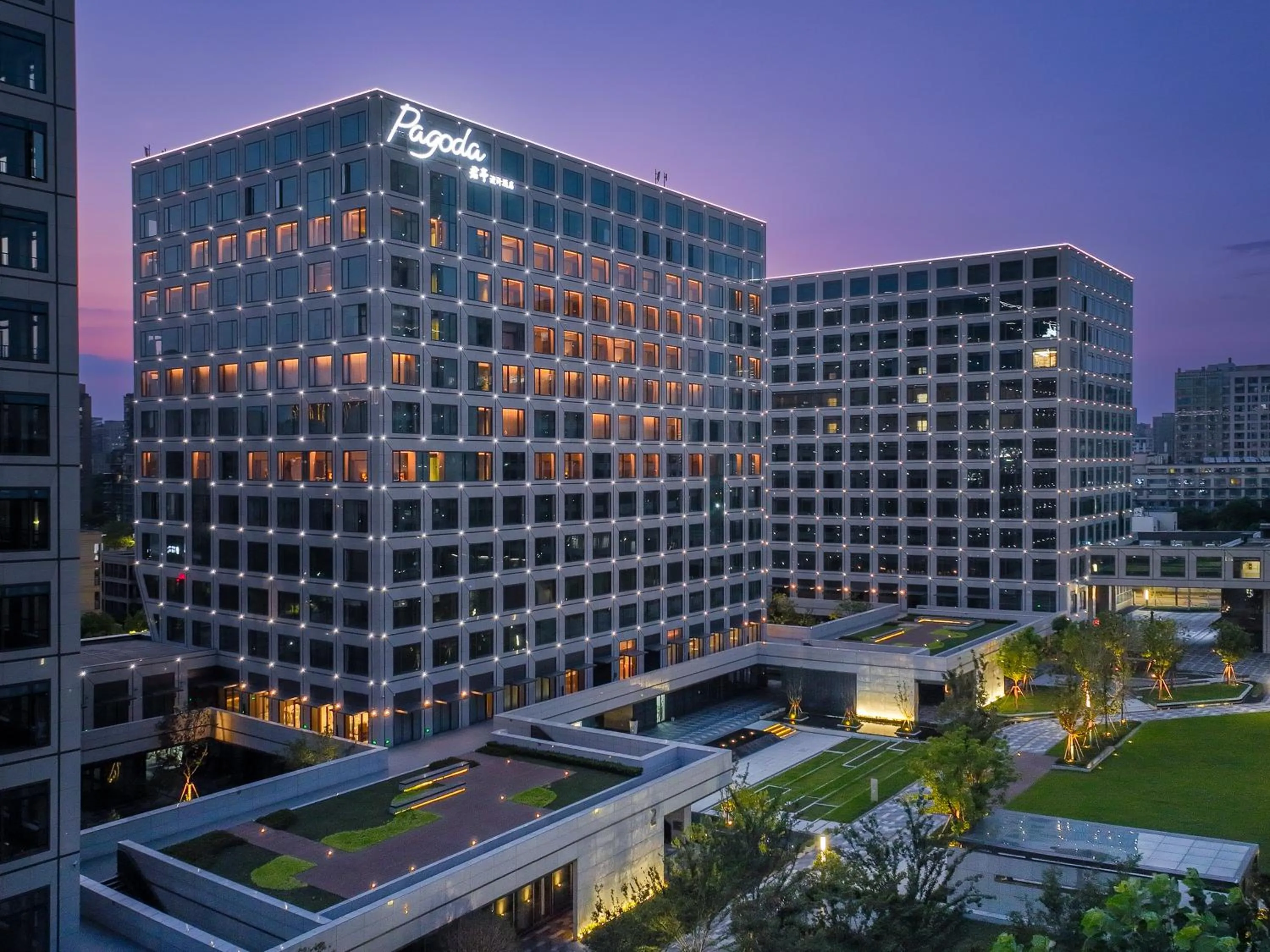Property building in Pagoda Hotel Hangzhou Zijingang
