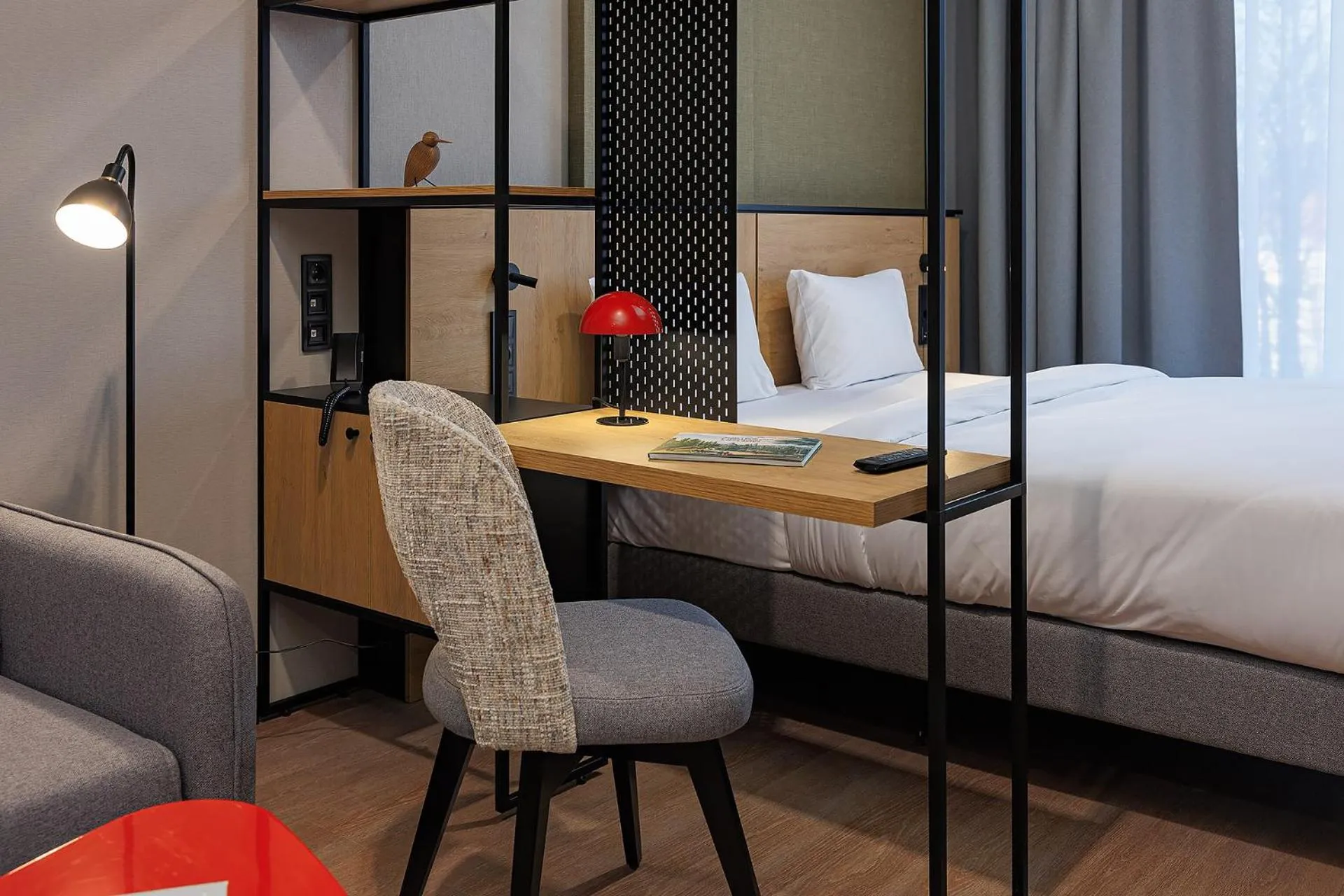 Bedroom, Bed in TULIP Residences Lviv