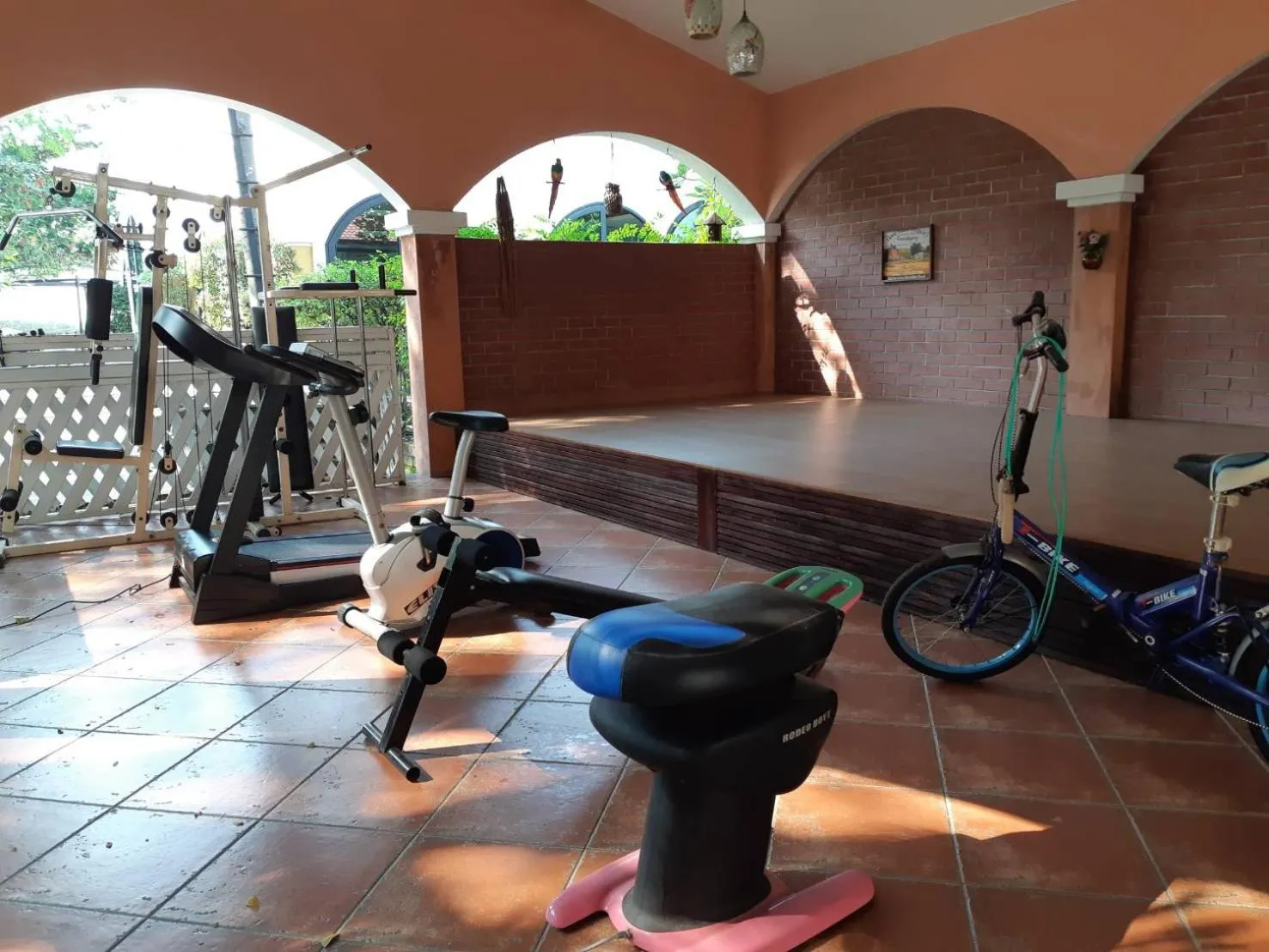 Fitness centre/facilities in Grandsmile Wellness Resort