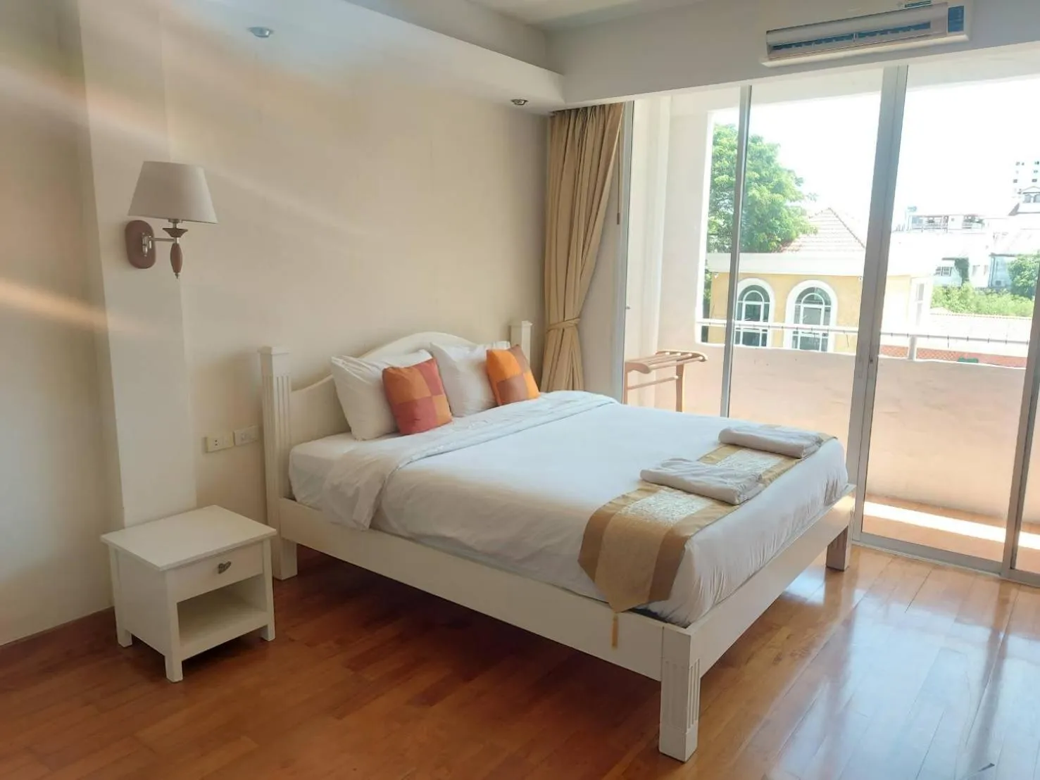 Bed in Grandsmile Wellness Resort