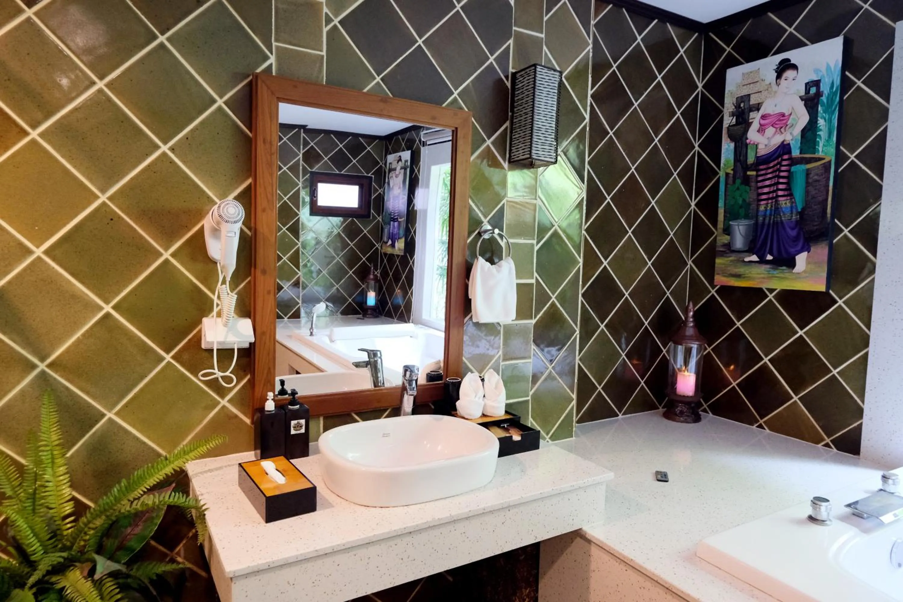 Bathroom in Vimarn Kaew Village and Resort