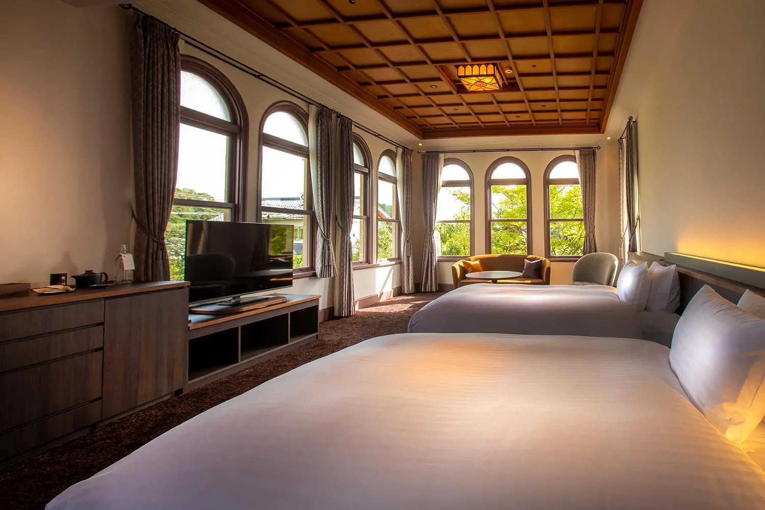 Photo of the whole room, Bed in Hotel Utano Kyoto Besho