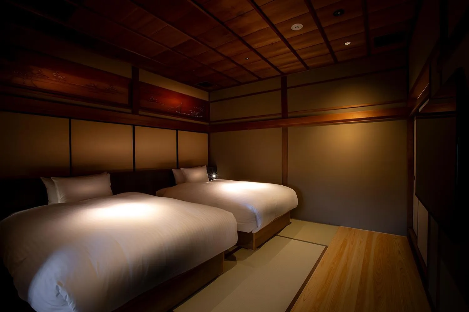 Bedroom, Bed in Hotel Utano Kyoto Besho