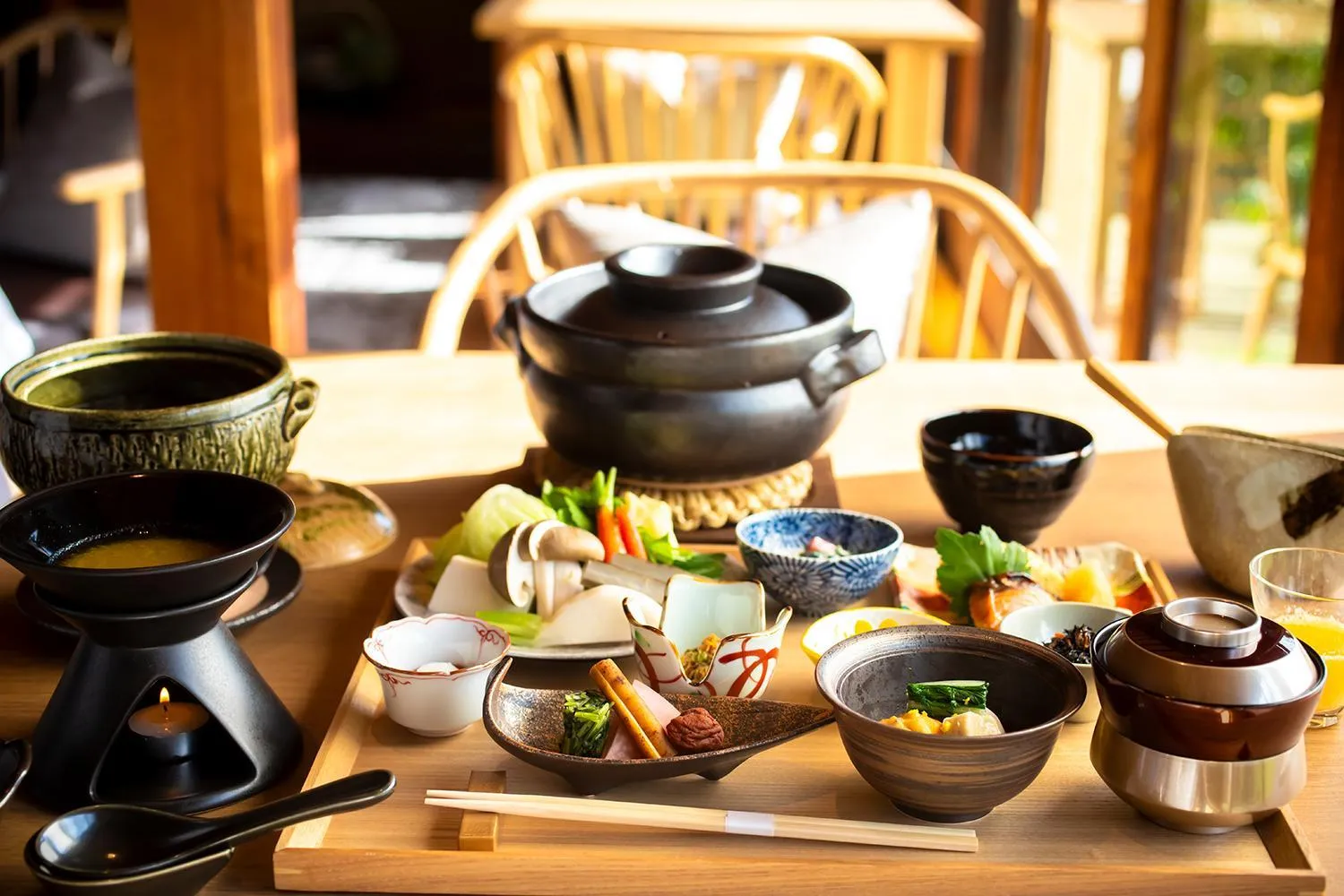 Restaurant/places to eat in Hotel Utano Kyoto Besho