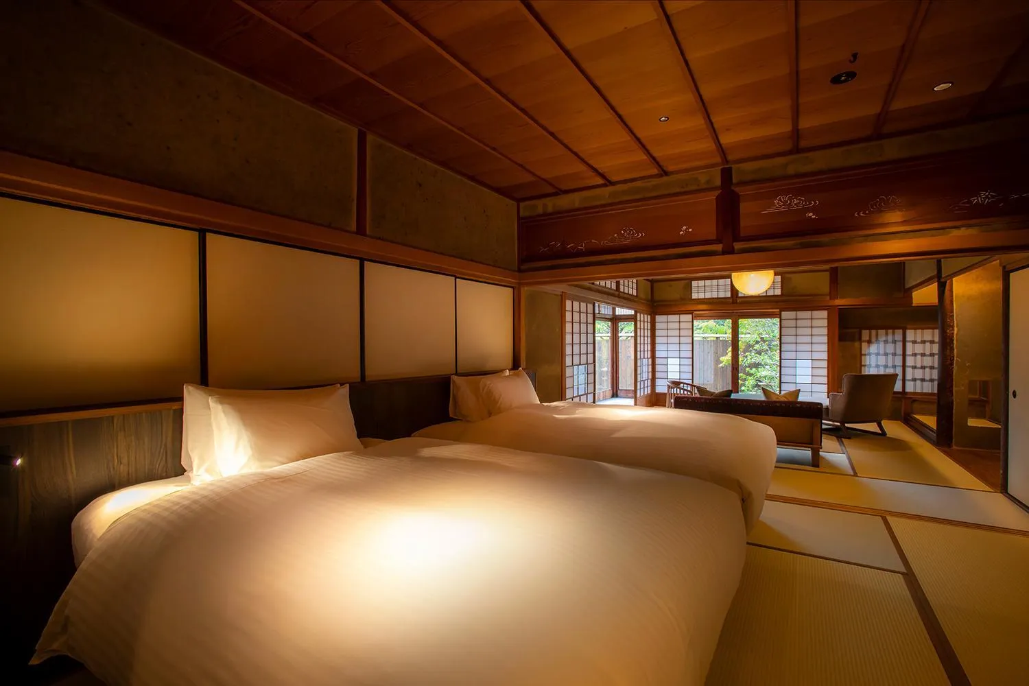Photo of the whole room, Bed in Hotel Utano Kyoto Besho