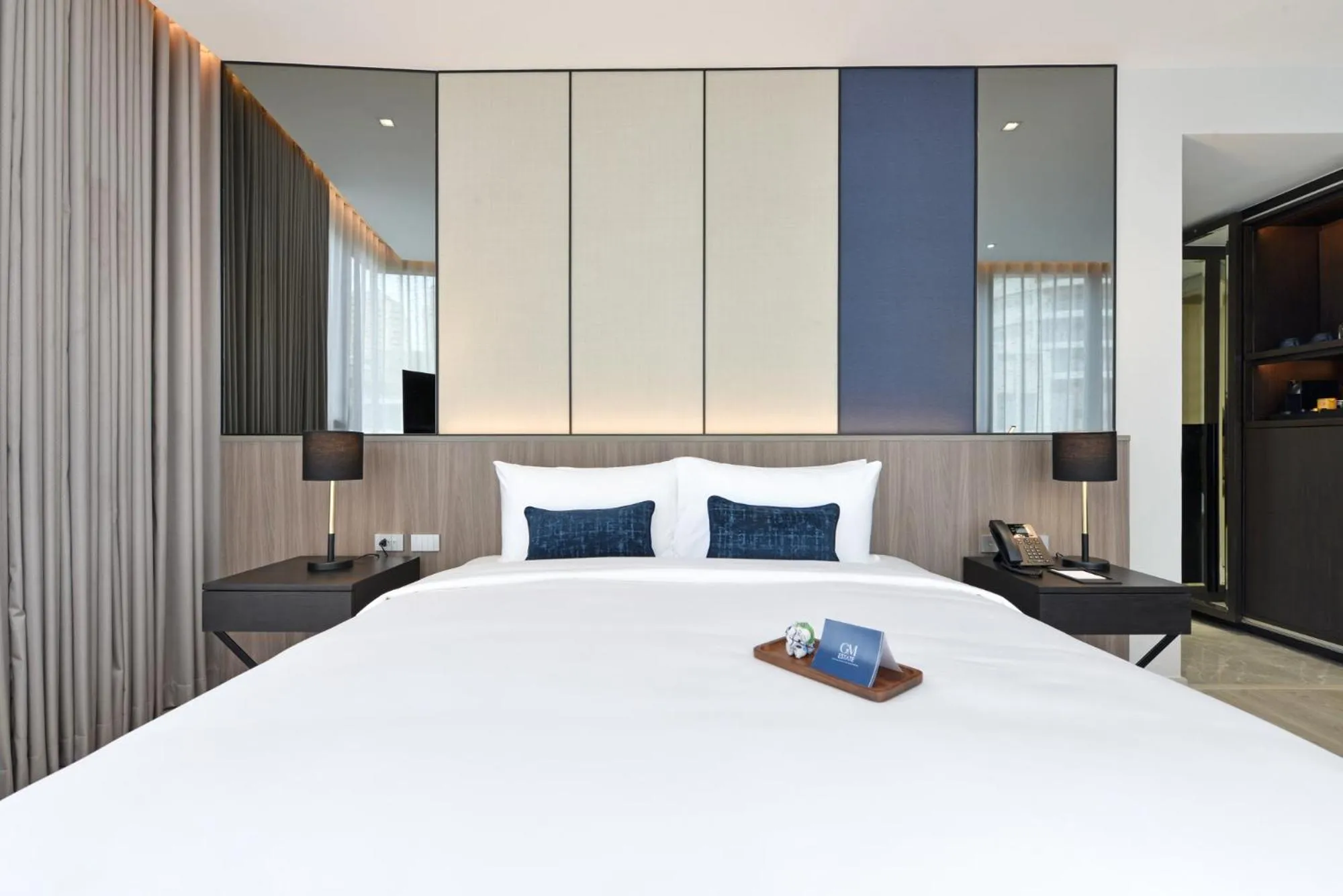 Bedroom, Bed in GM Estate Hotel and Executive Apartments, Bangkok Sukhumvit 20