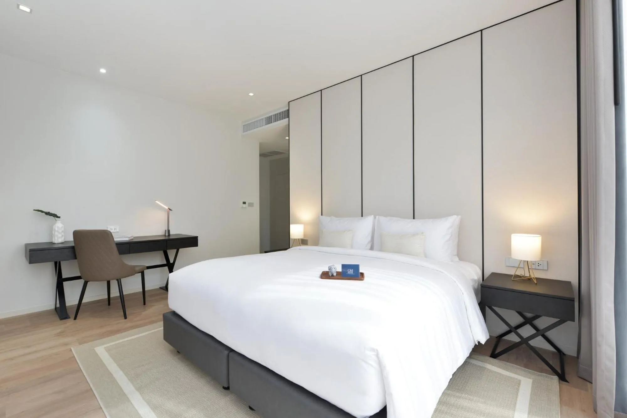 Bedroom, Bed in GM Estate Hotel and Executive Apartments, Bangkok Sukhumvit 20