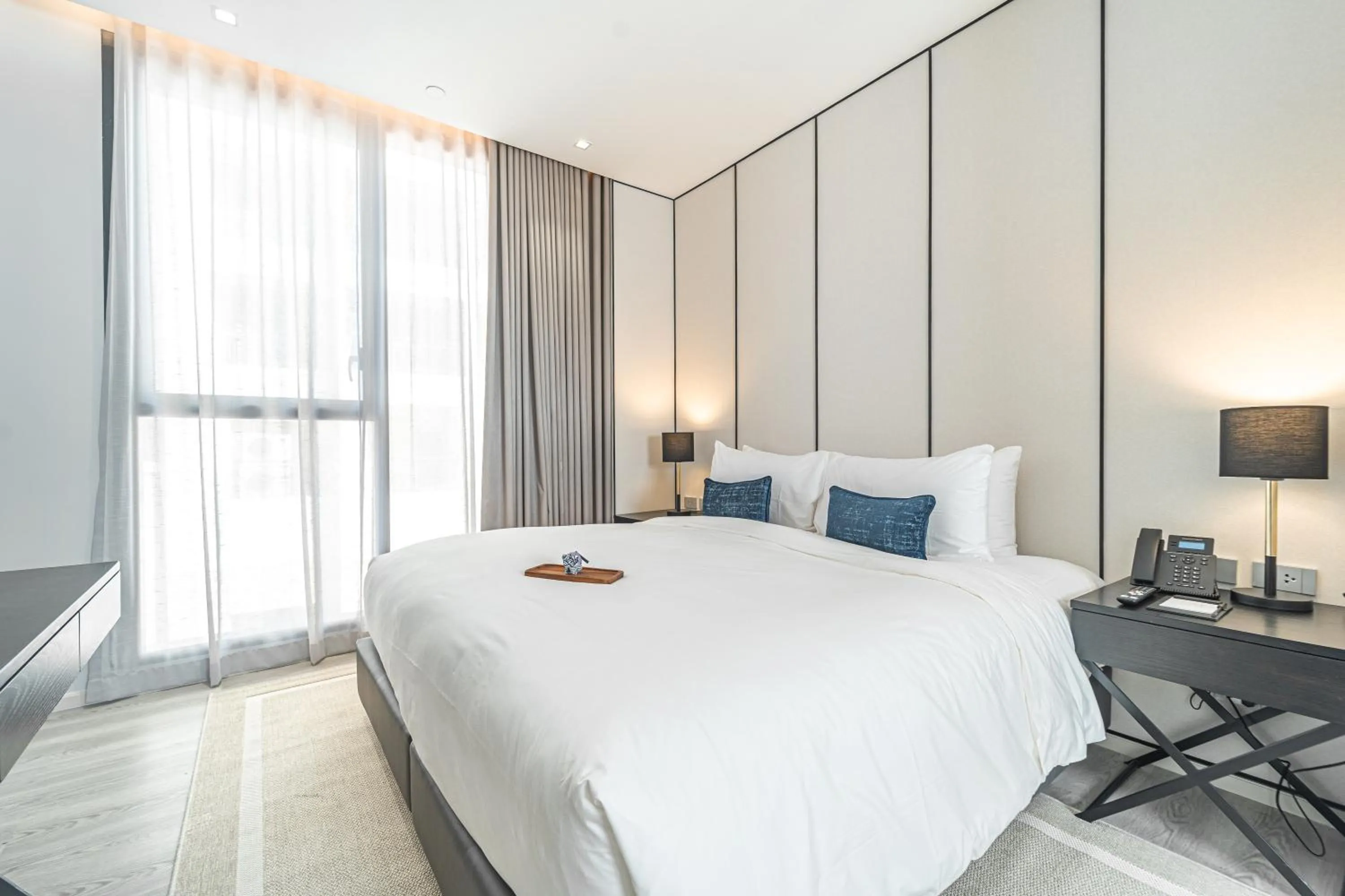 Bed in GM Estate Hotel and Executive Apartments, Bangkok Sukhumvit 20