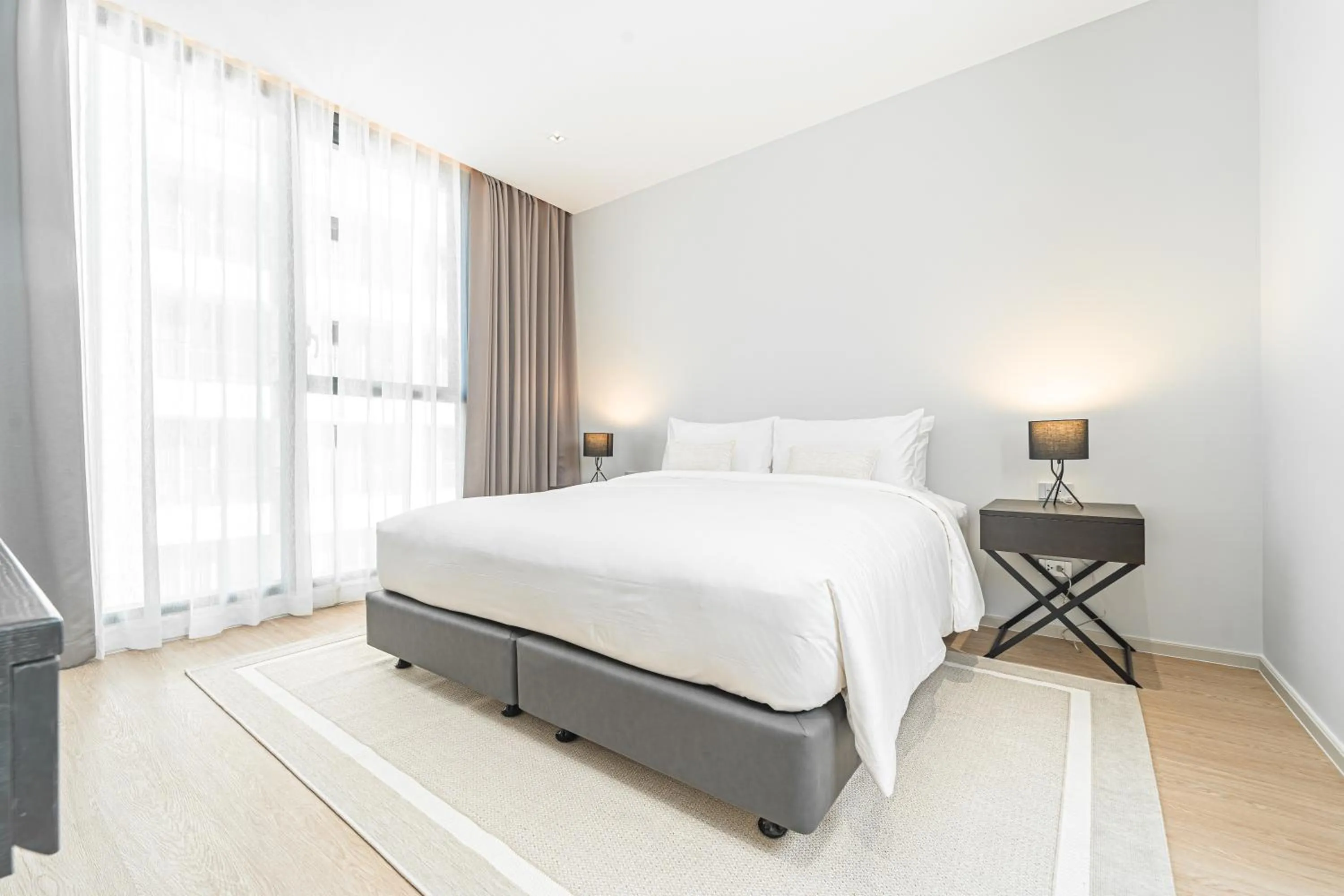 Bed in GM Estate Hotel and Executive Apartments, Bangkok Sukhumvit 20