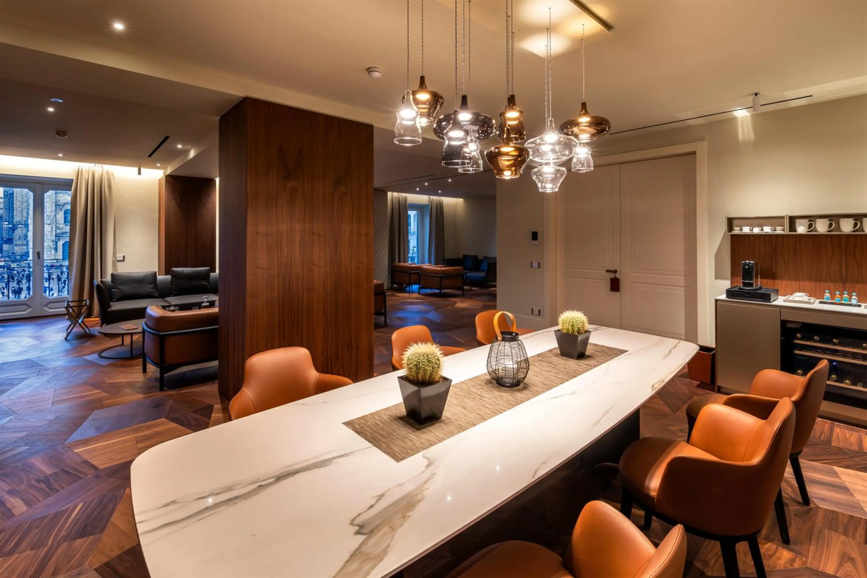 Living room in AF Duomo - Milano Luxury Suites