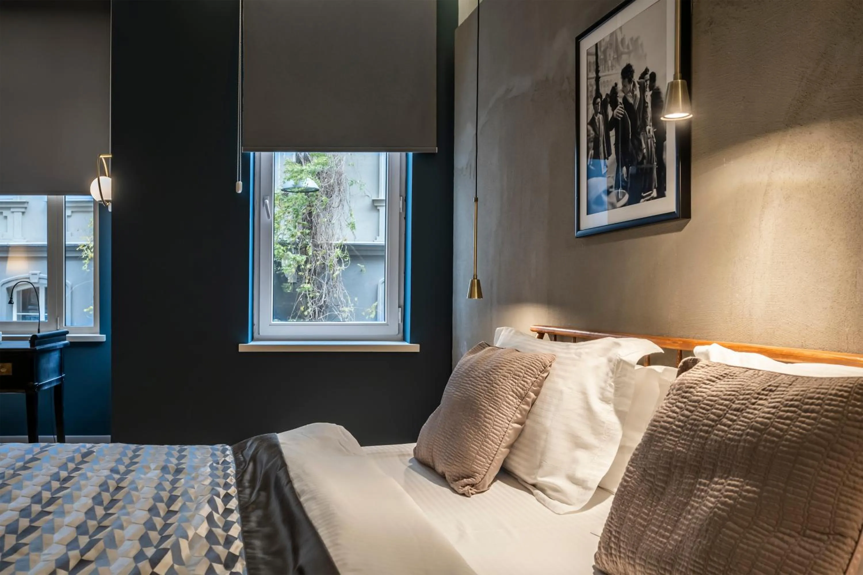 Bed in Ansen Hotel and Suites