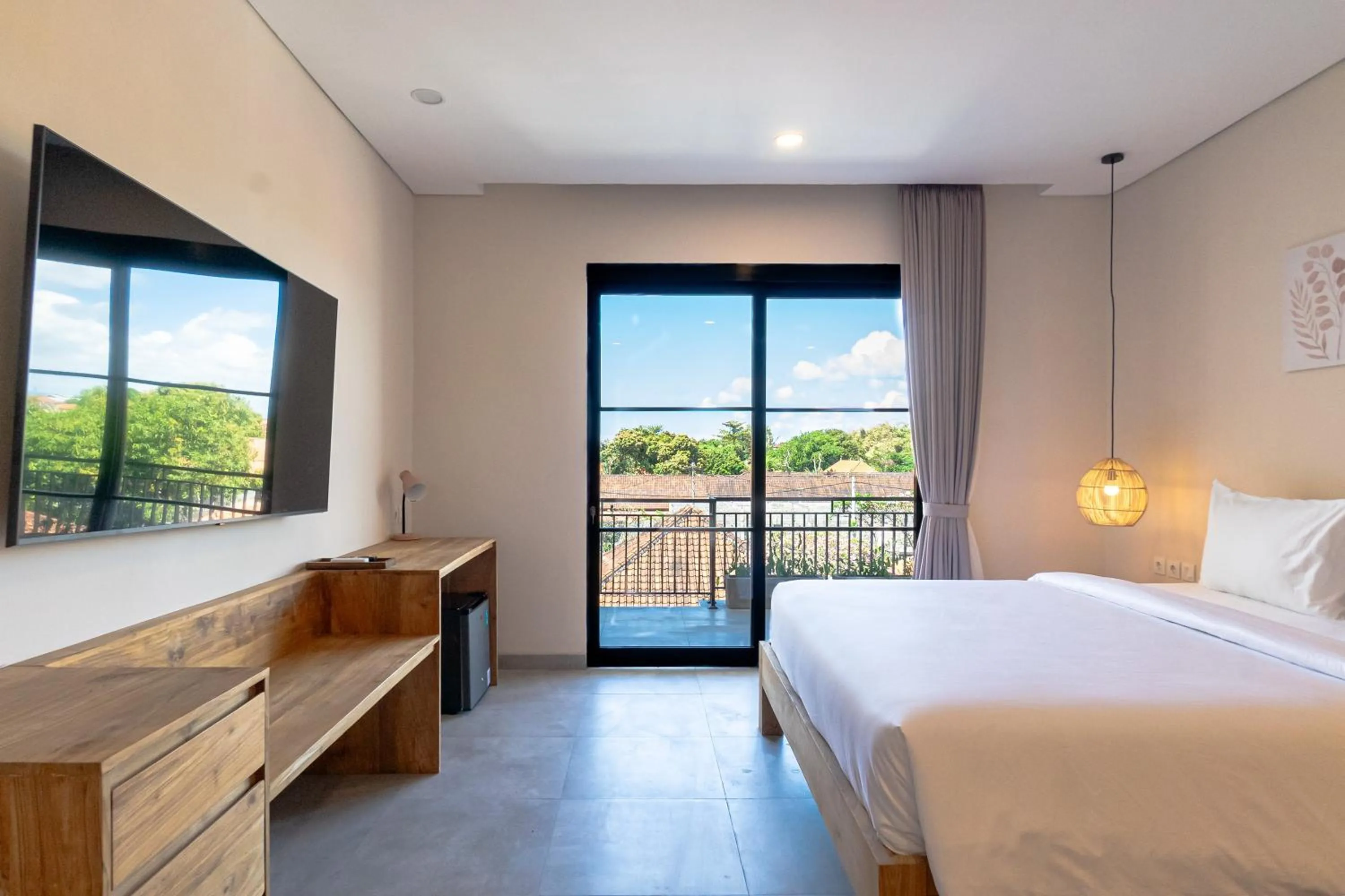 TV and multimedia, Bed in Kelaya Guesthouse