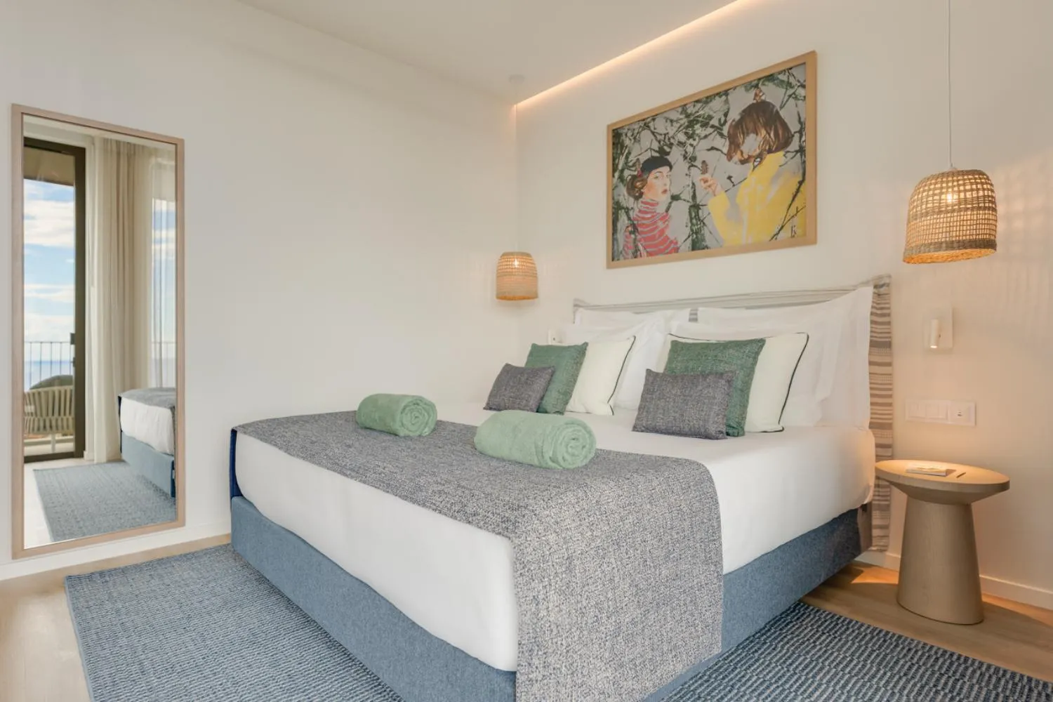 Bed in The Editory Ocean Way Funchal