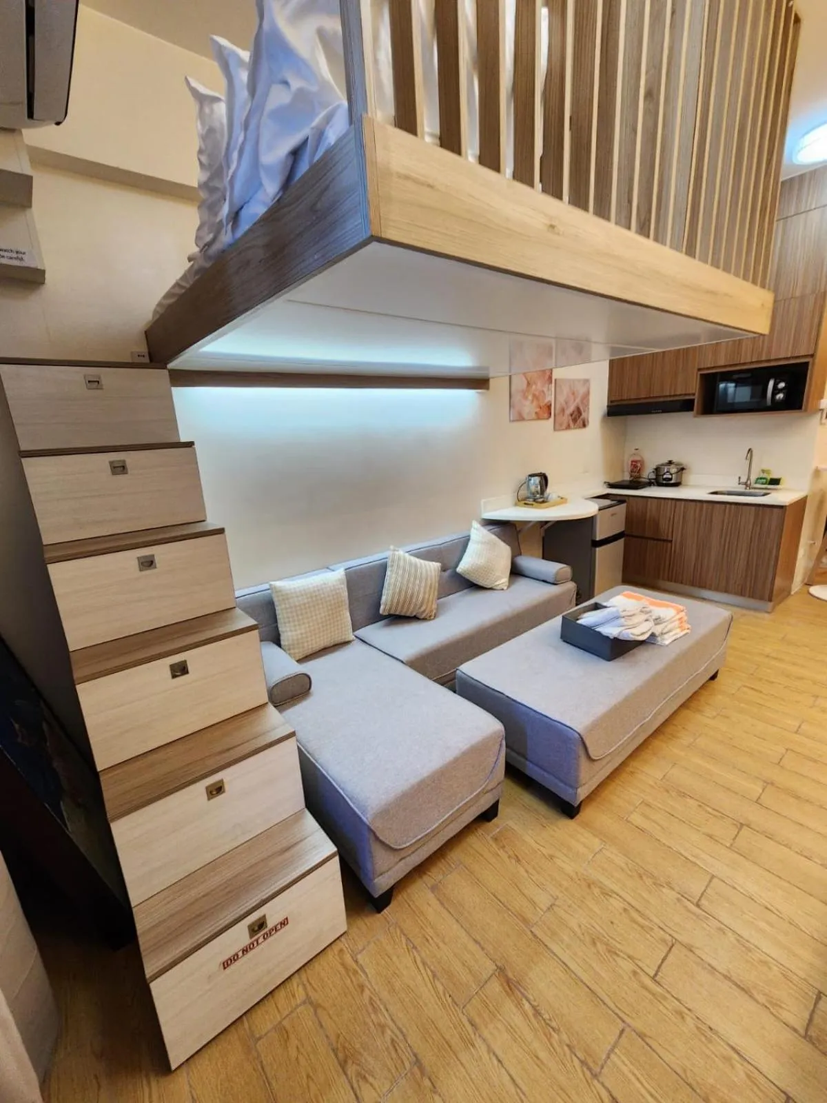 Bed in Nordic Rsquare Manila - with Pool Access