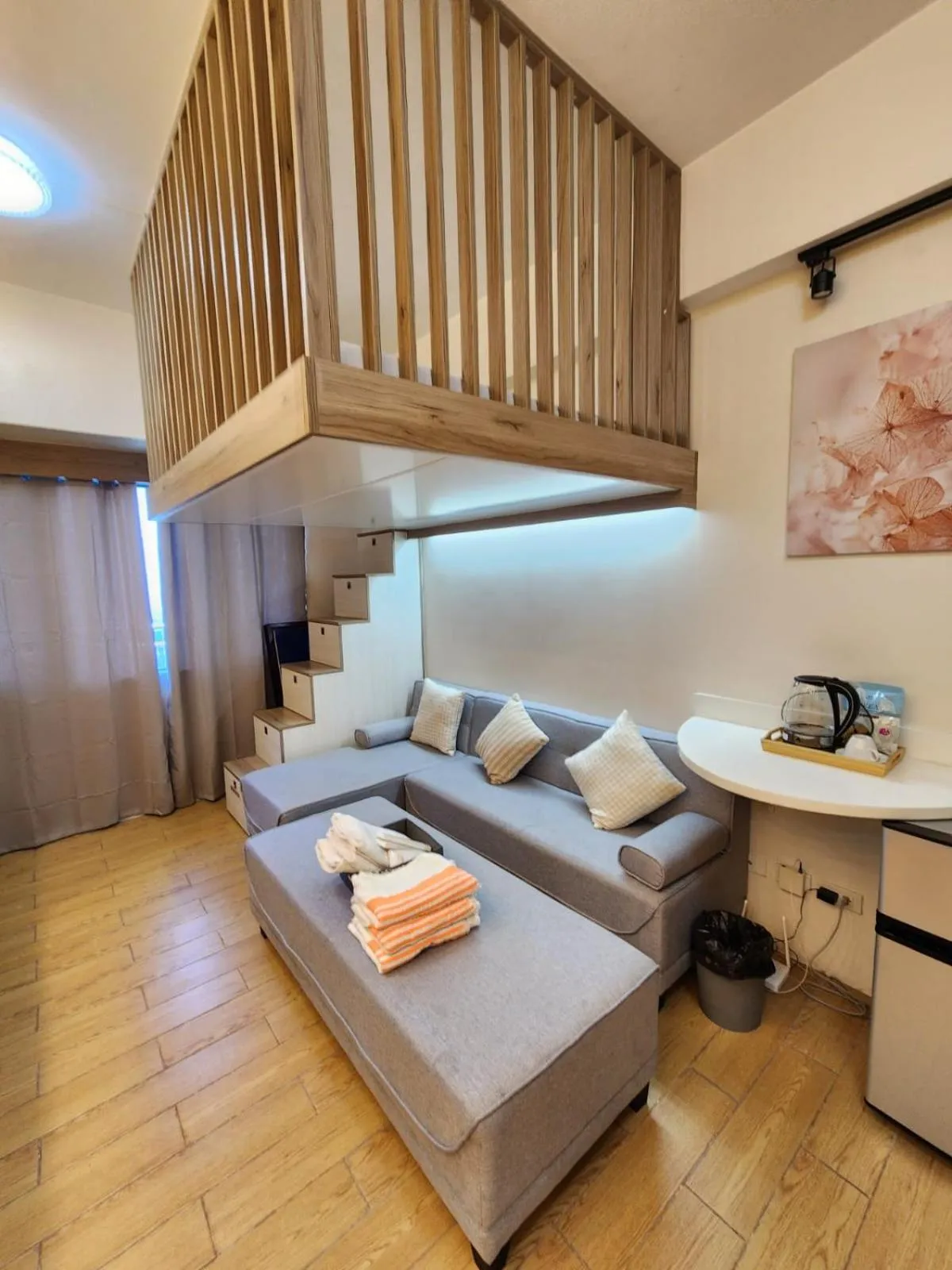 Bed in Nordic Rsquare Manila - with Pool Access