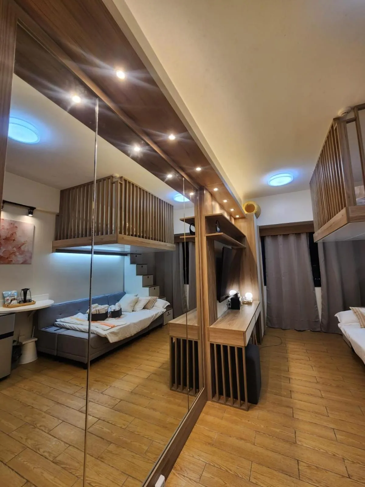 Bed in Nordic Rsquare Manila - with Pool Access