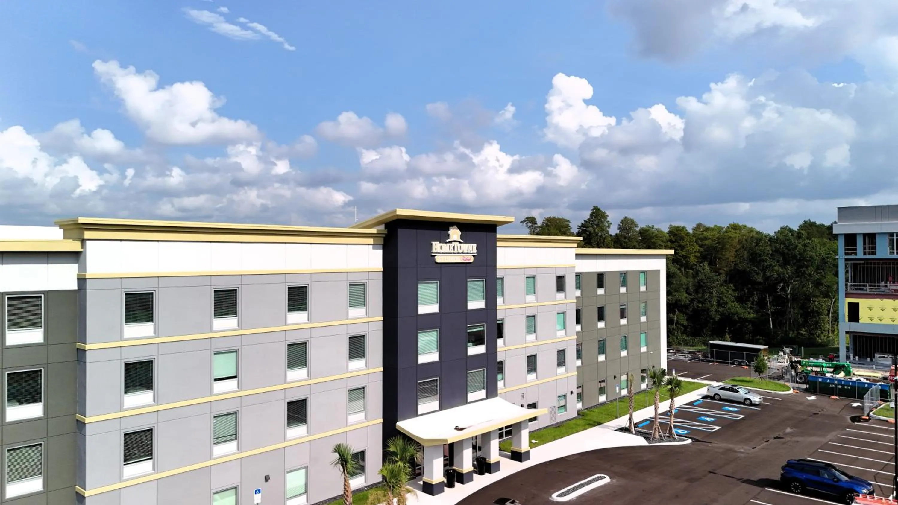 Property building in HomeTowne Studios by Red Roof Tampa - Airport