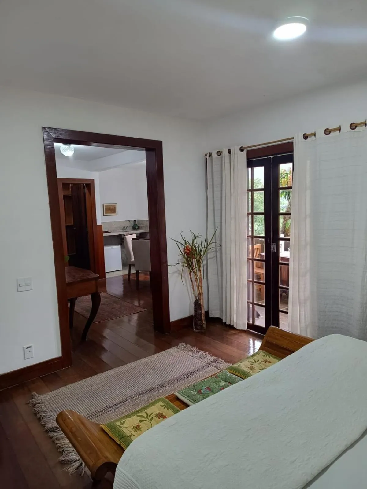 Bedroom, Bed in Hotel Colinas de Petropolis