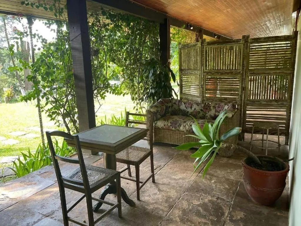 Balcony/Terrace in Hotel Colinas de Petropolis