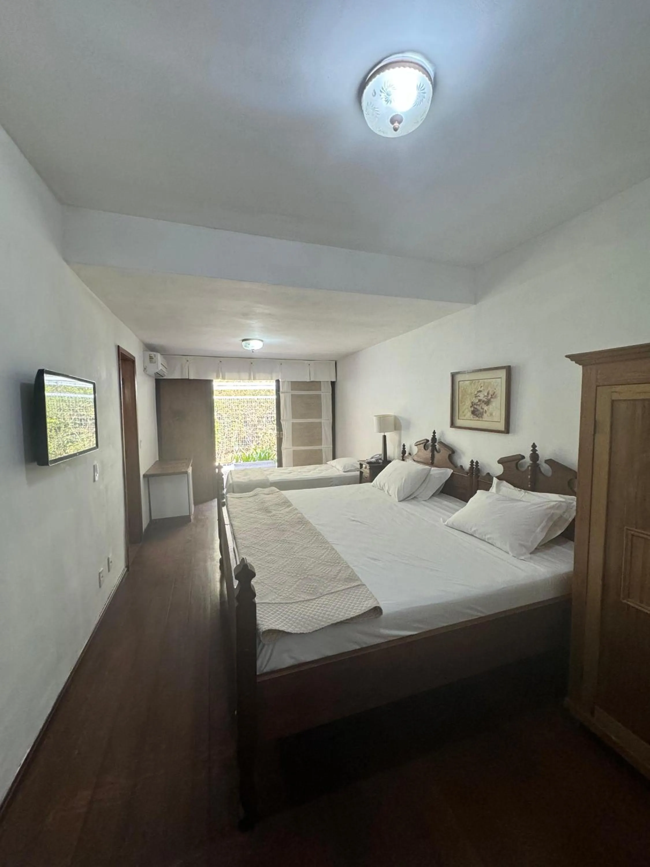 Bedroom, Bed in Hotel Colinas de Petropolis