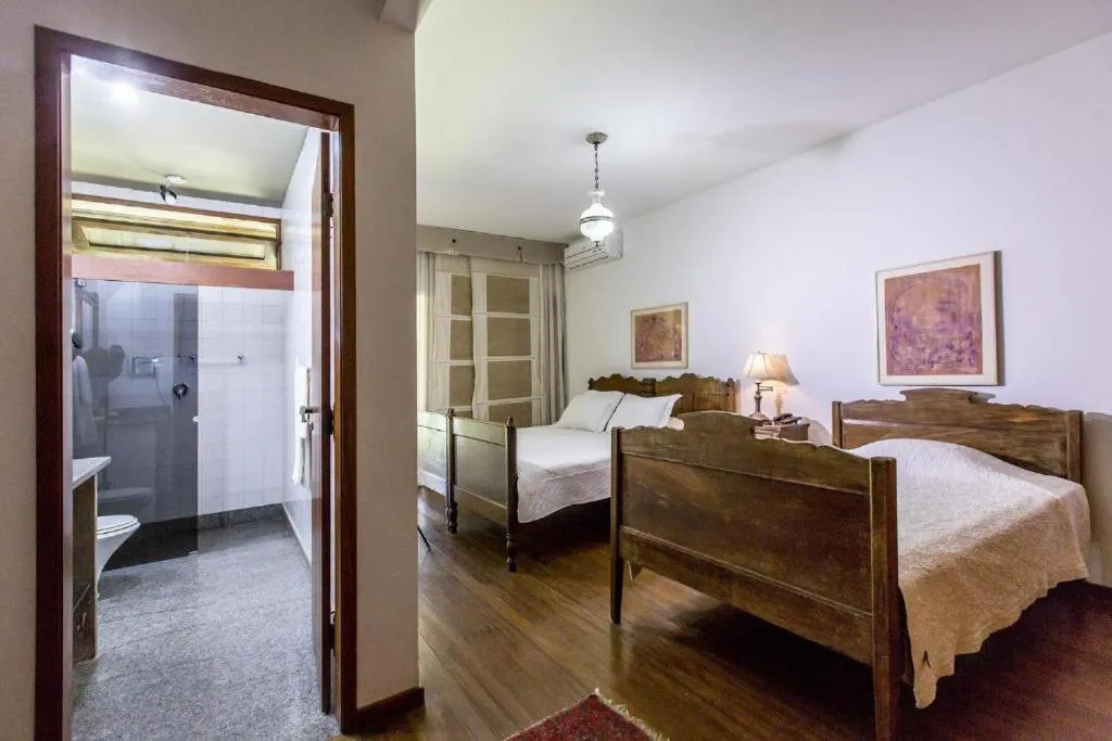 Bedroom, Bed in Hotel Colinas de Petropolis