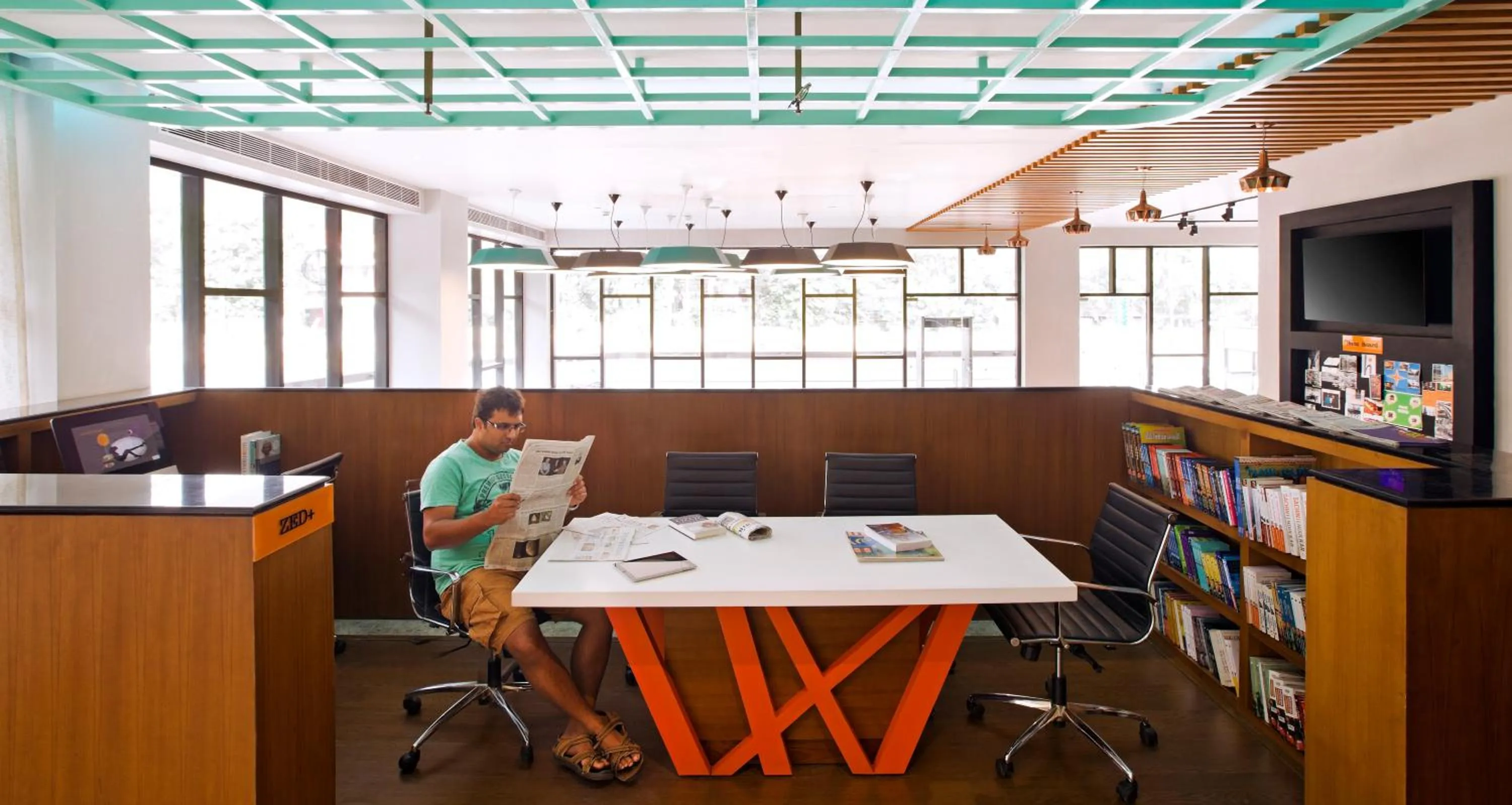 Library in Zone By The Park Coimbatore