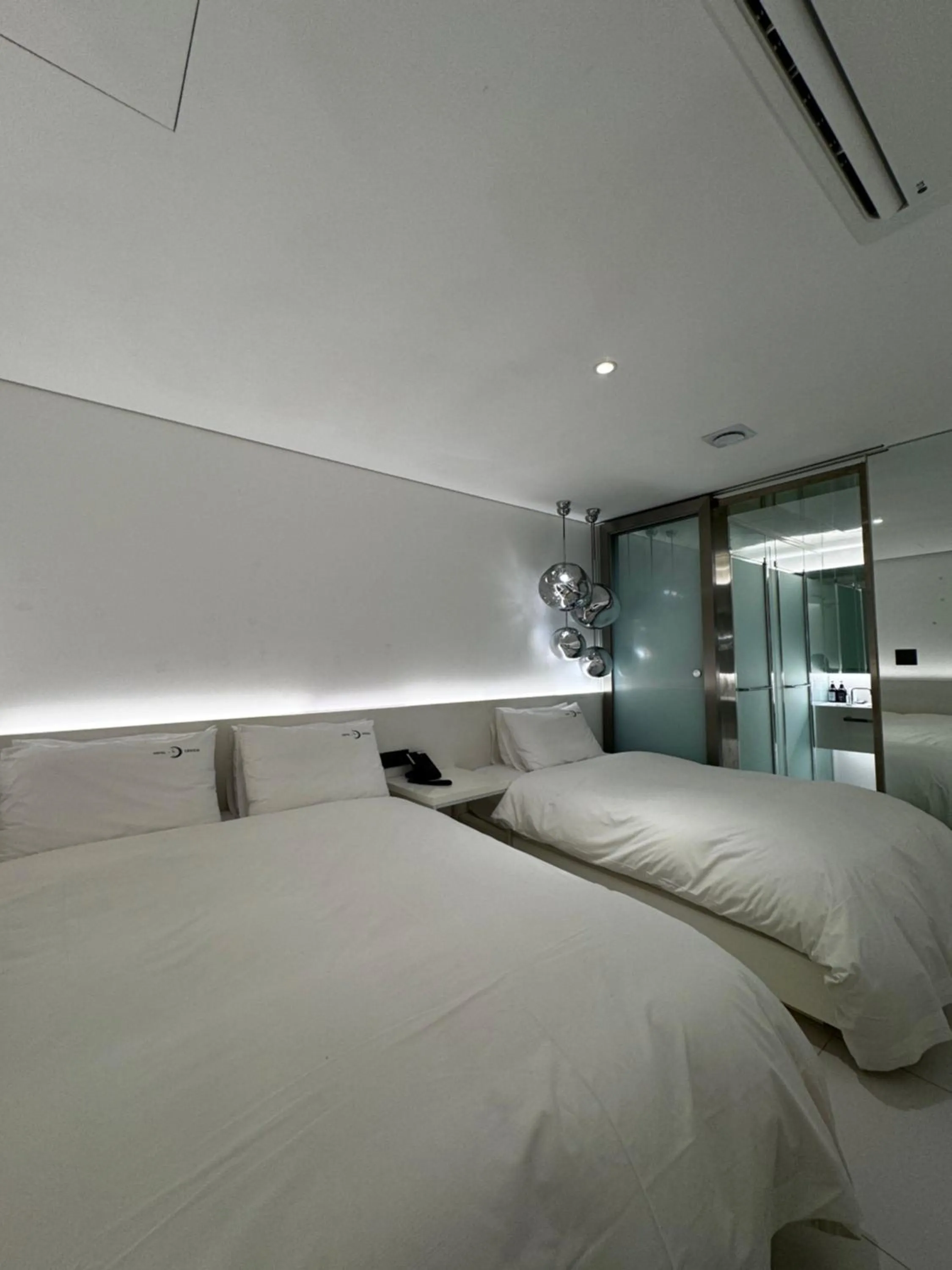 Decorative detail, Bed in Lesign Hotel