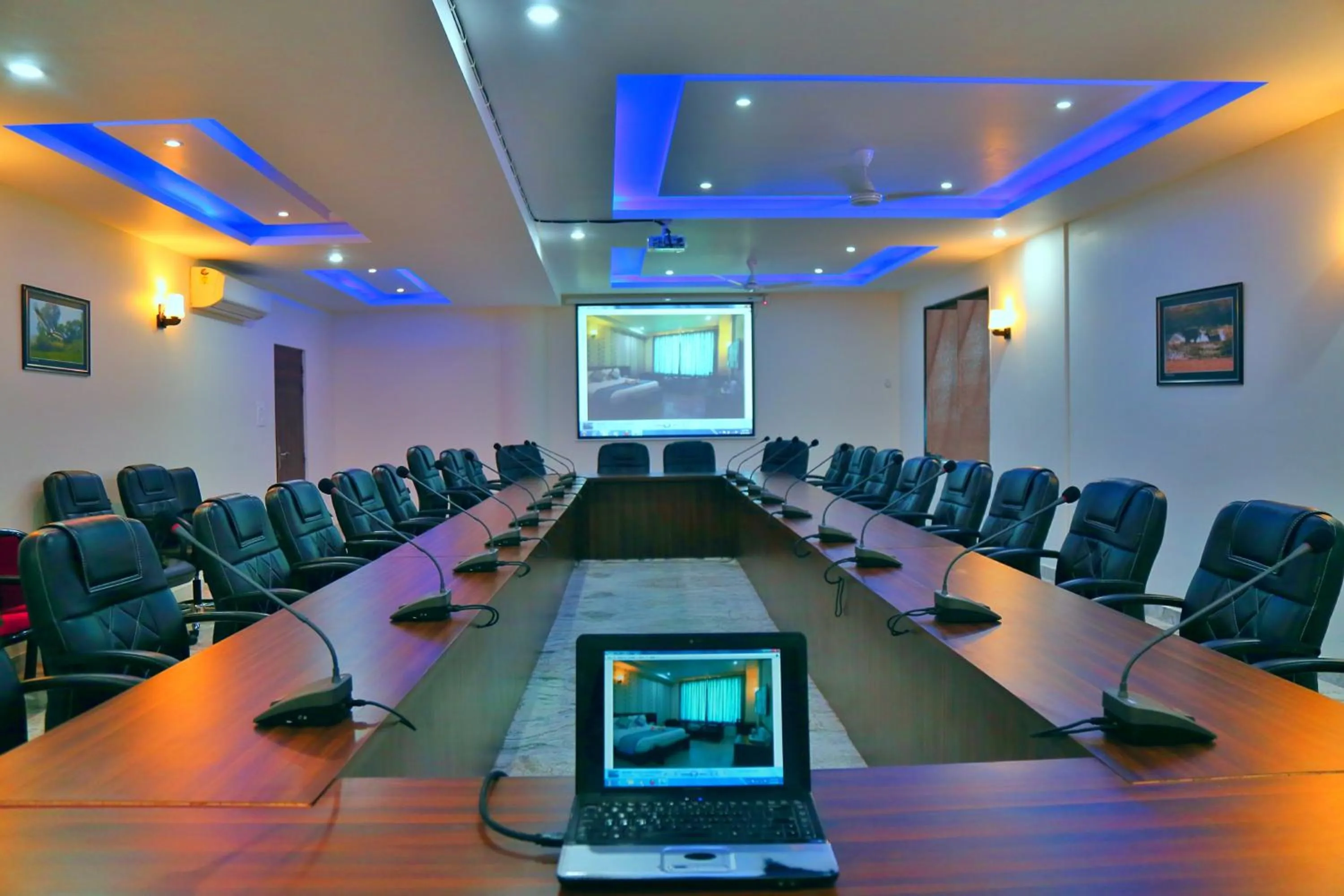 Meeting/conference room in Rubystone Shiv Vilas Palace