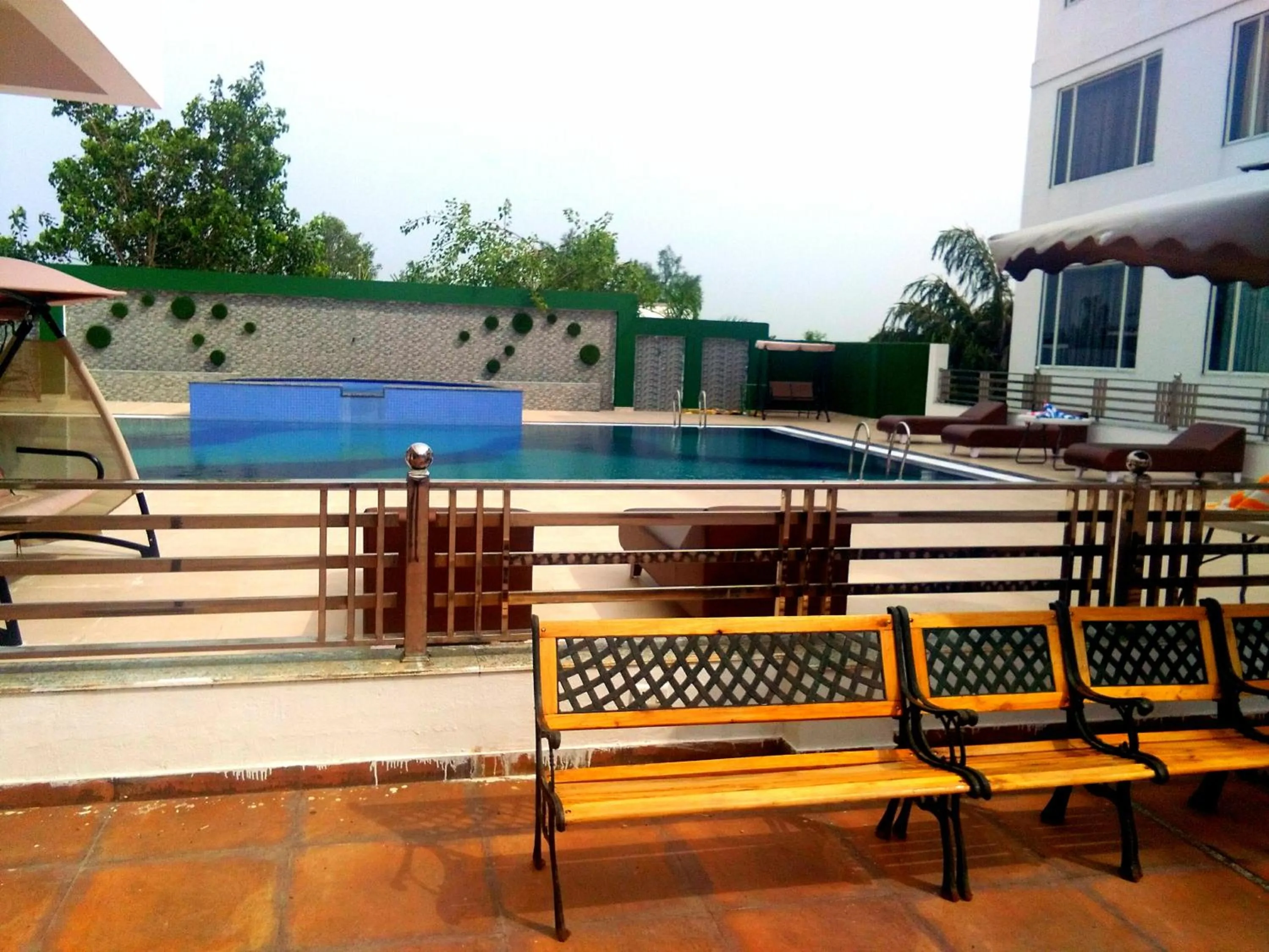 Pool view in Rubystone Shiv Vilas Palace