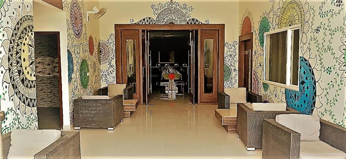 Seating area in Rubystone Shiv Vilas Palace