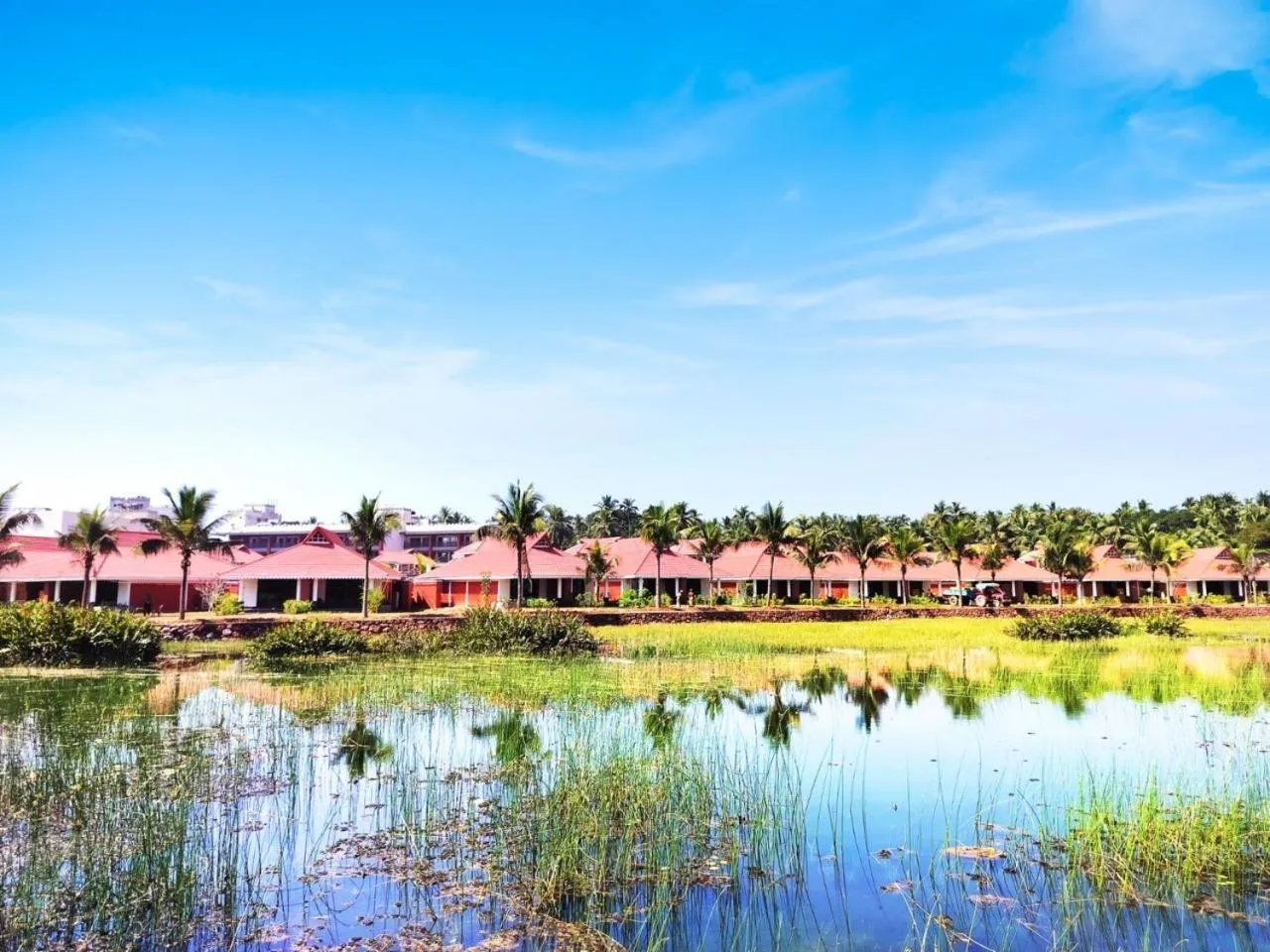 Lake view in Gateway Bekal