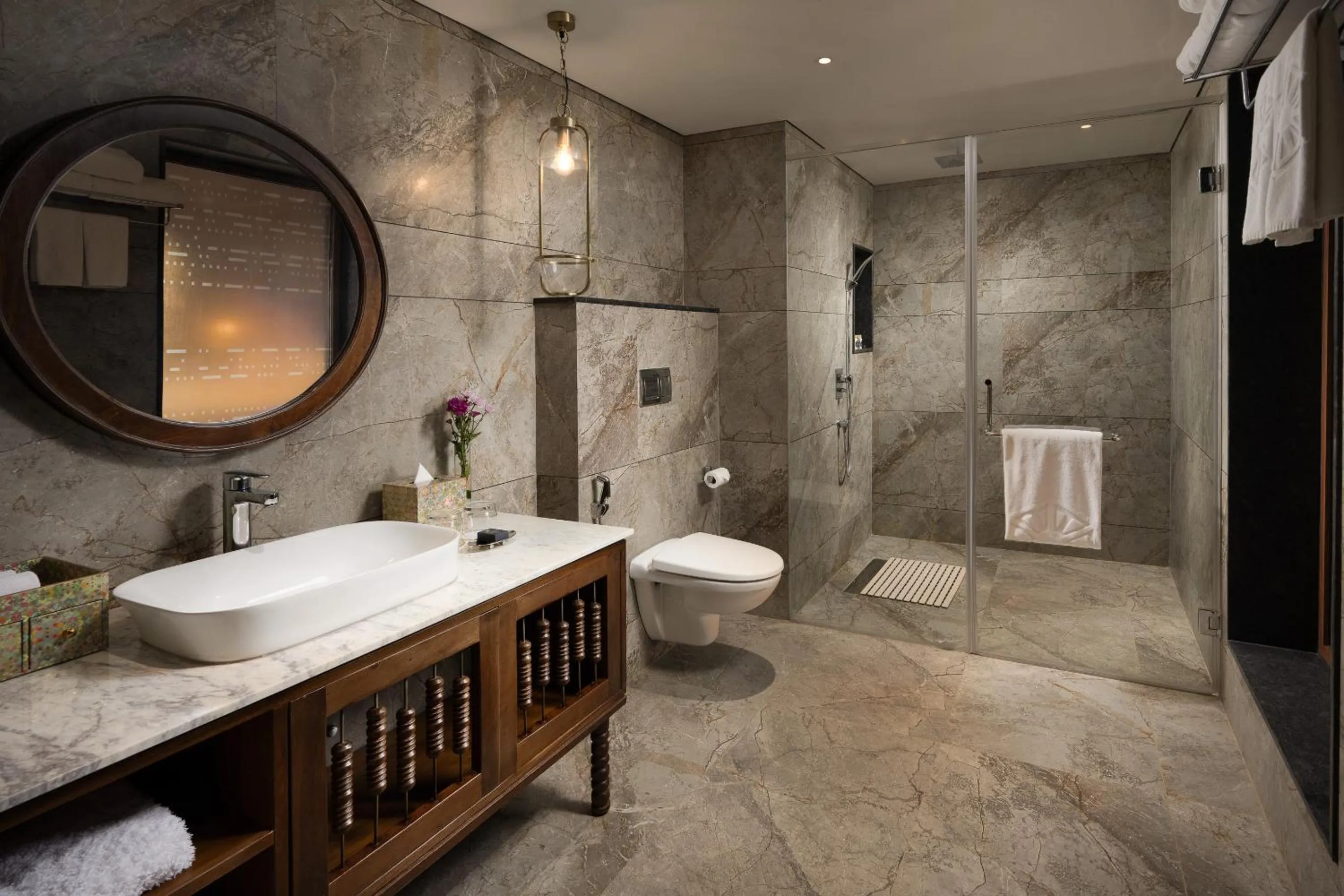 Shower in Gateway Bekal