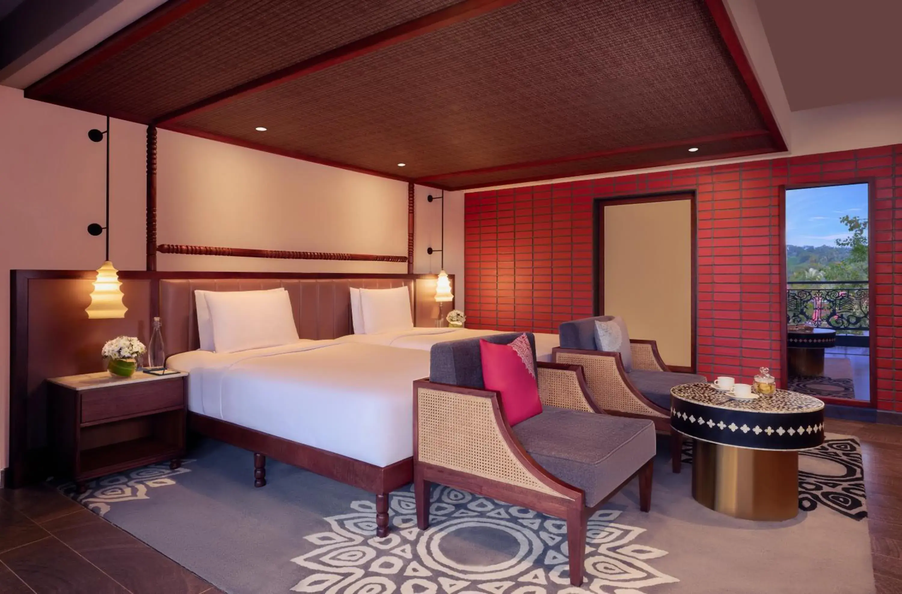 Premium Room Twin River View in Gateway Bekal Premium Room Twin River View in Gateway Bekal