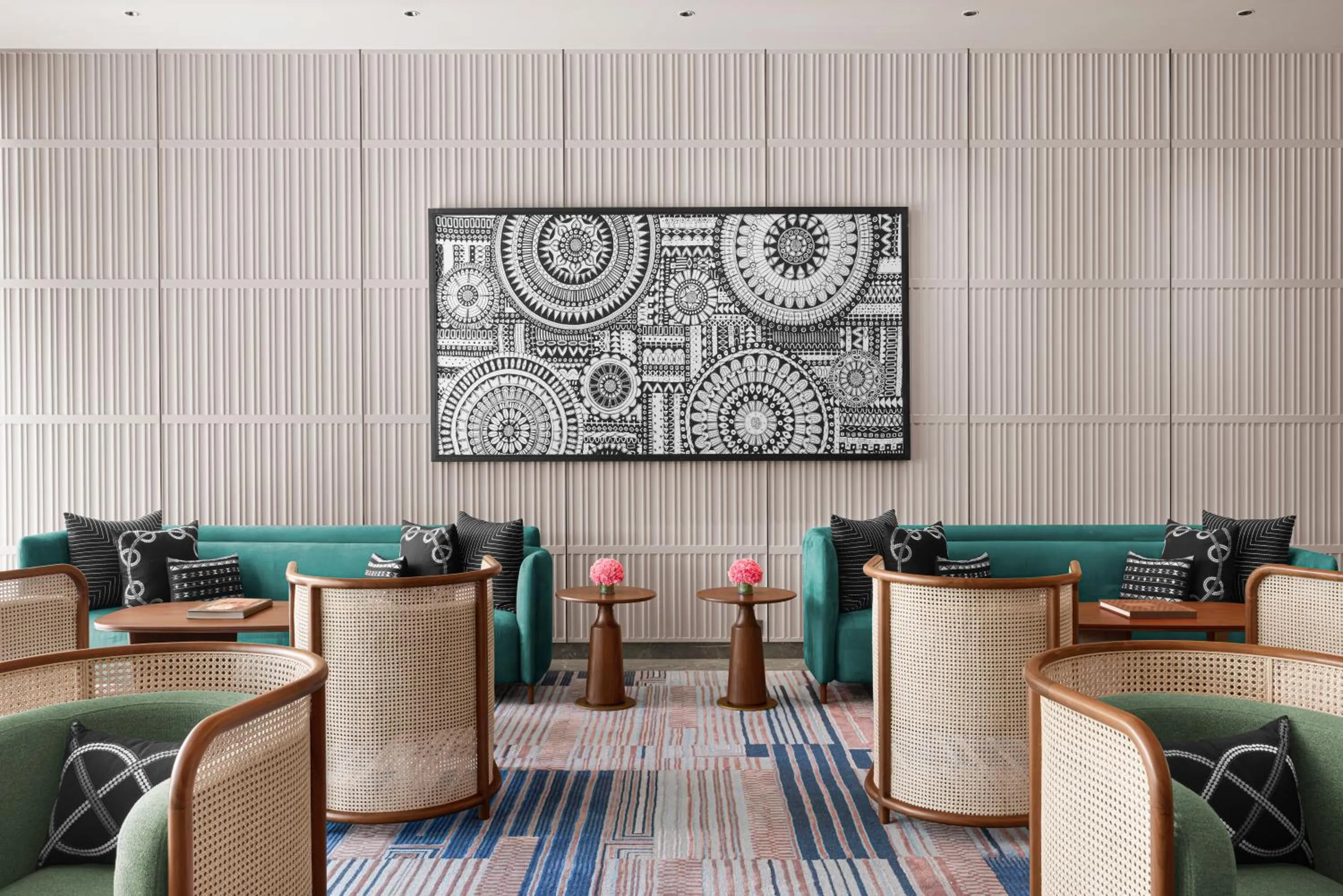 Living room in Taj City Centre, Patna