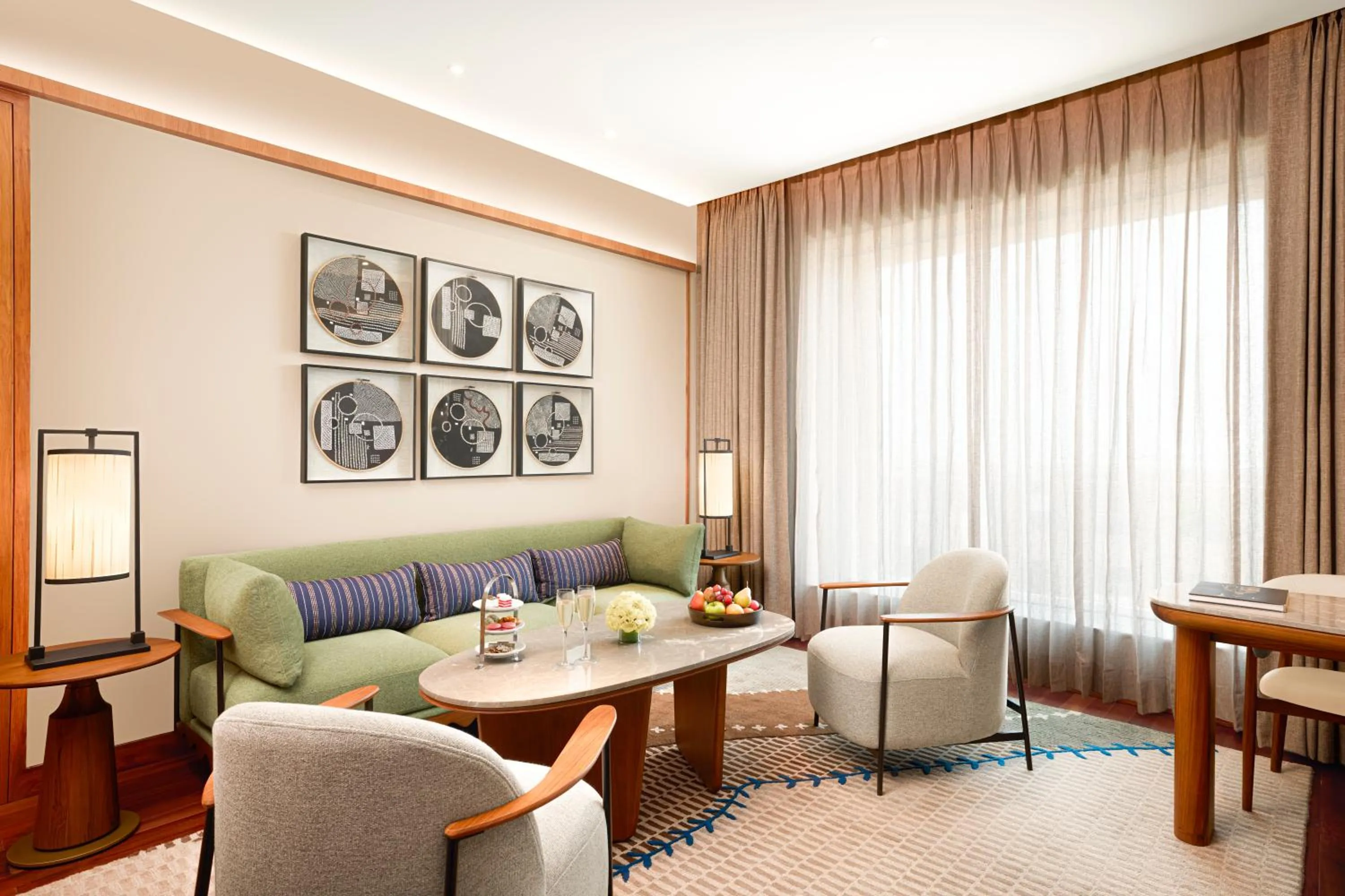 Living room in Taj City Centre, Patna