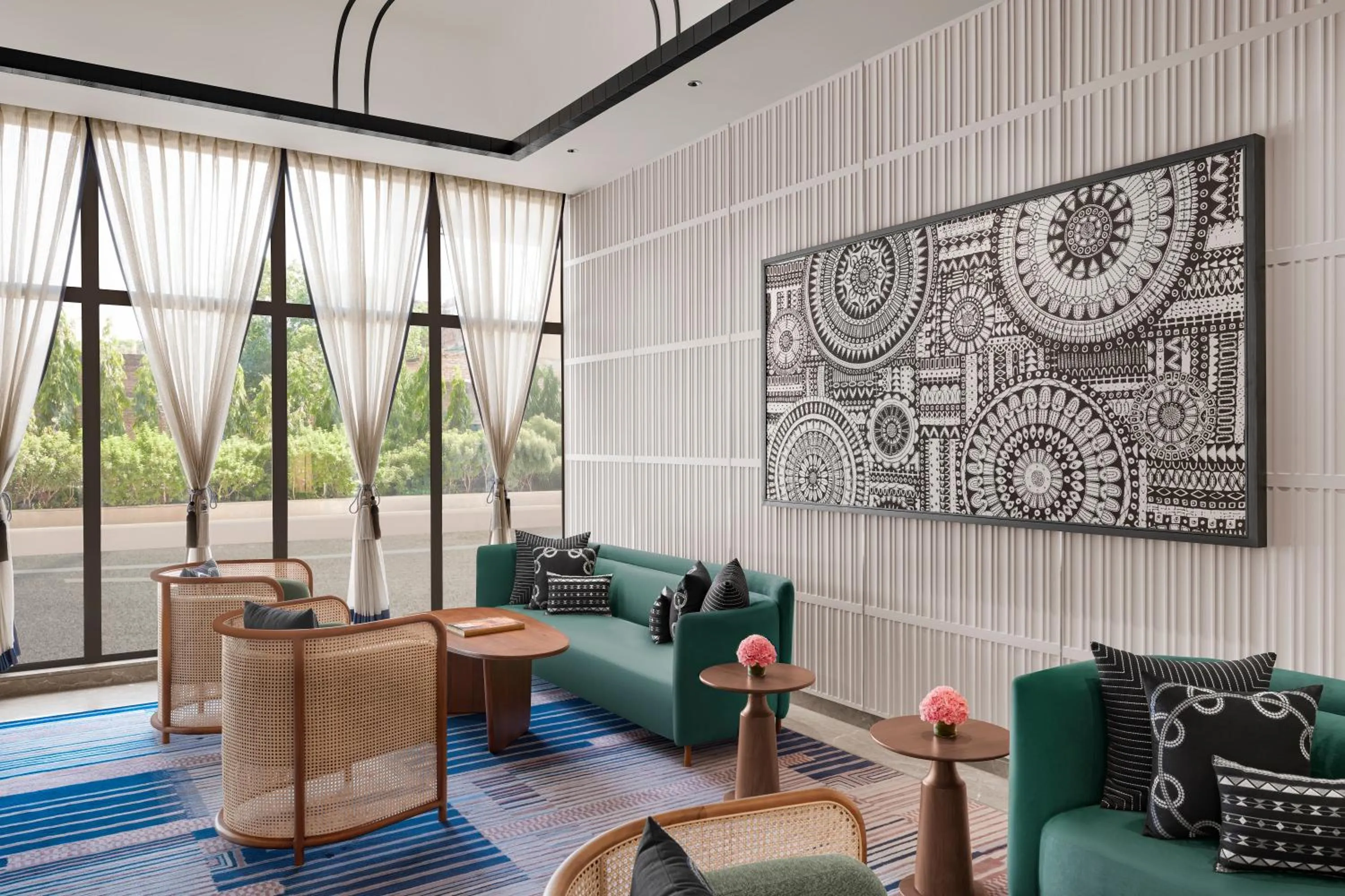 Living room in Taj City Centre, Patna