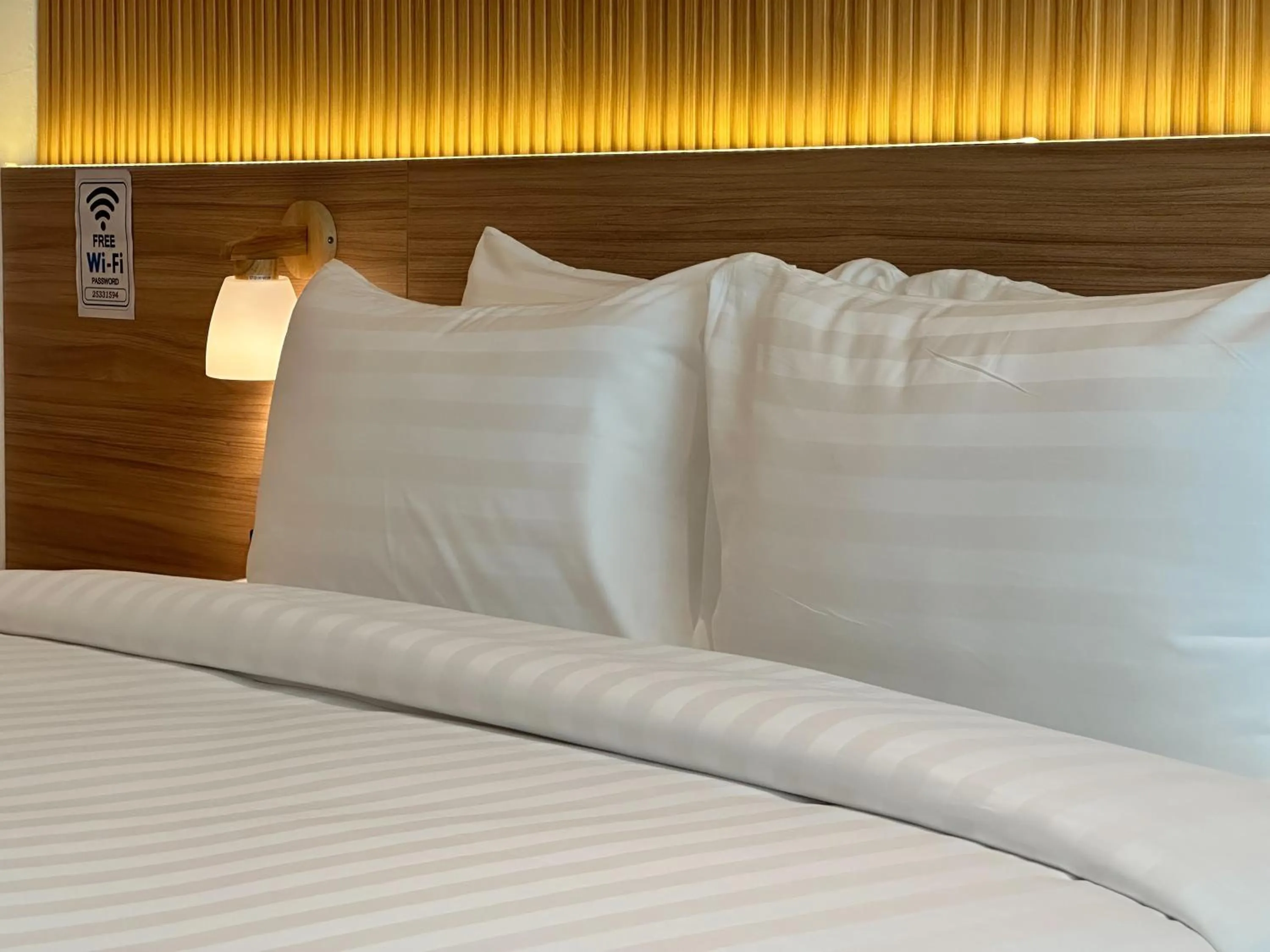 Bed in Winston Hotel