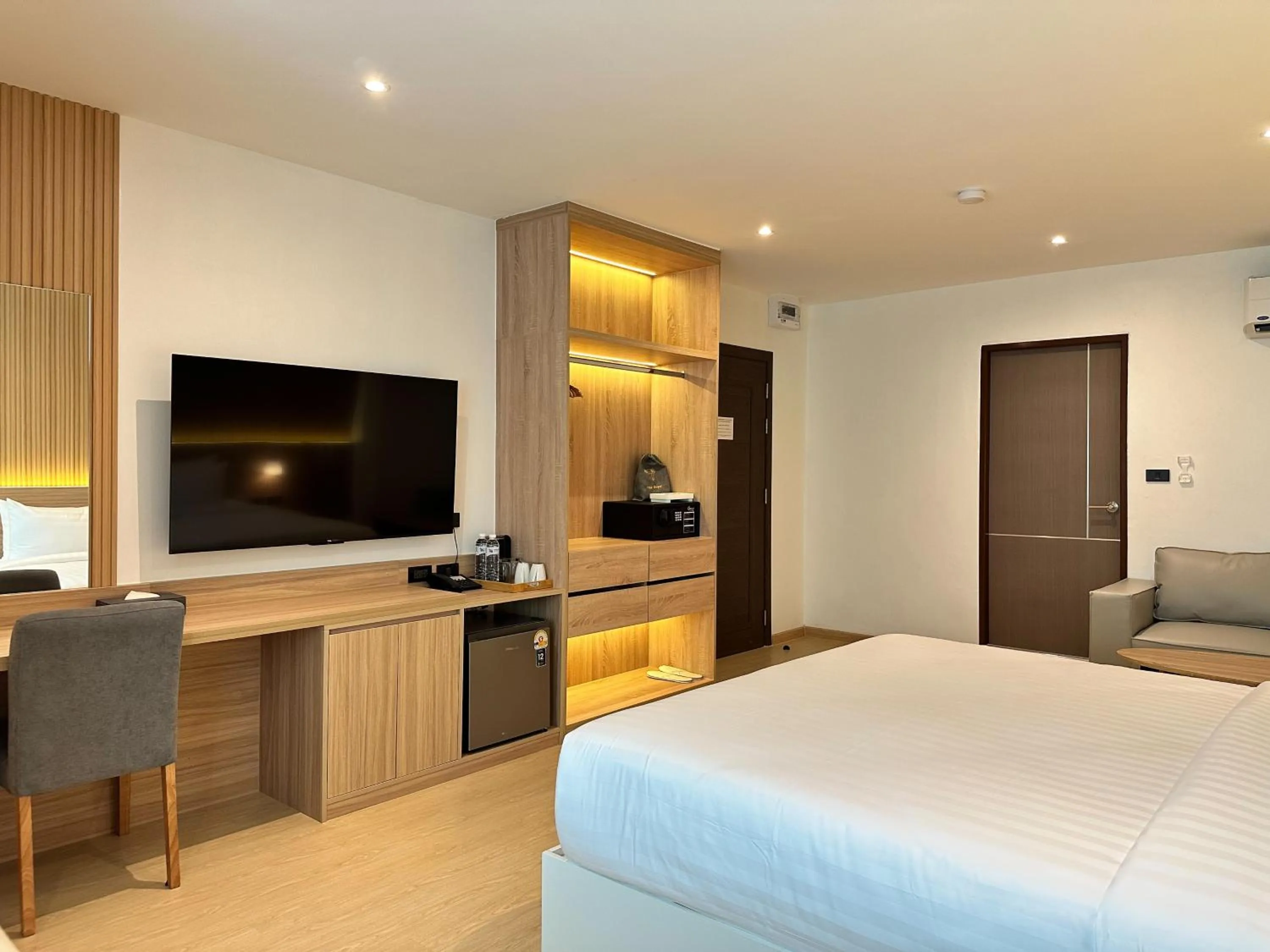 Bed in Winston Hotel