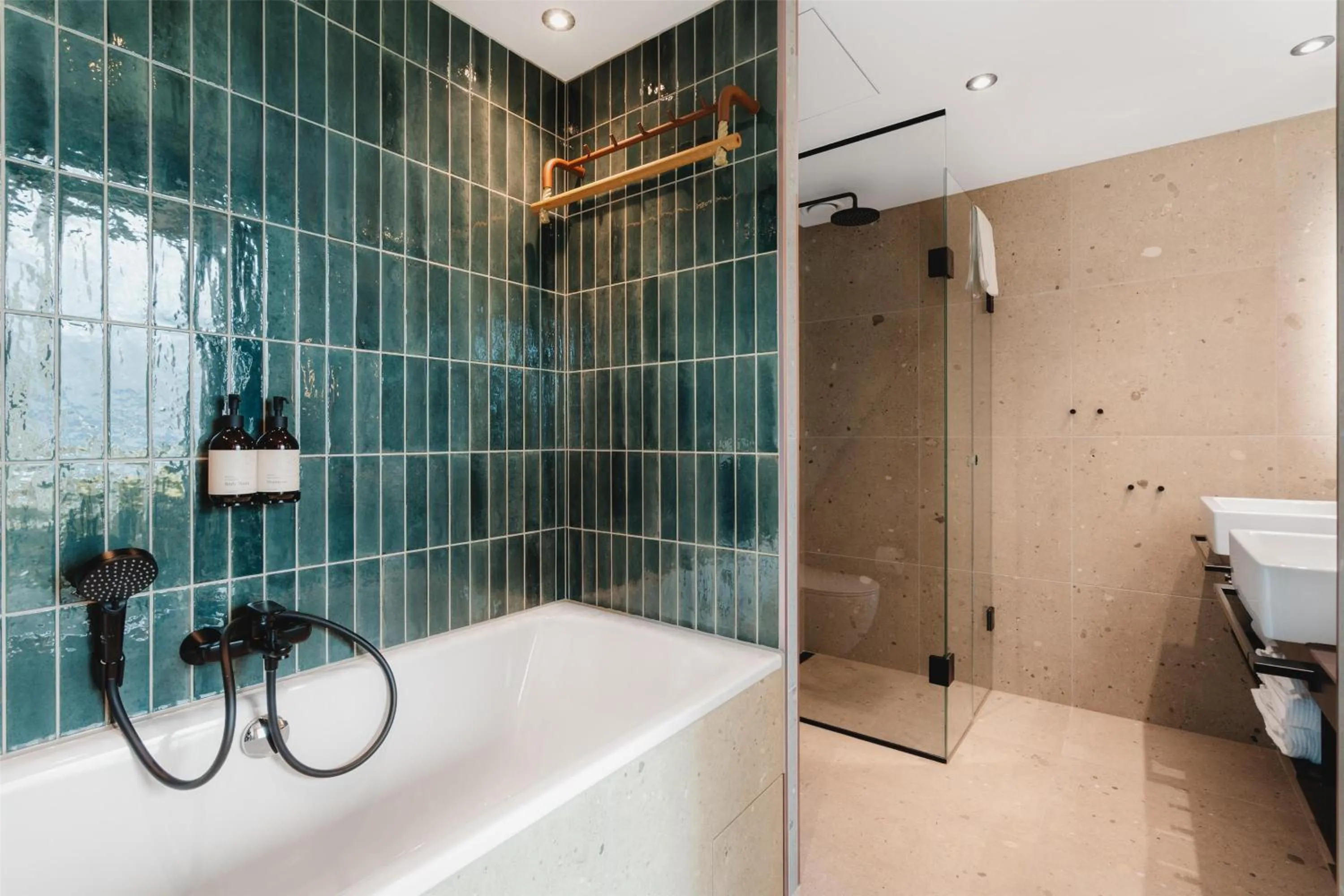 Bathroom in The Dock 69 39 by Scandic