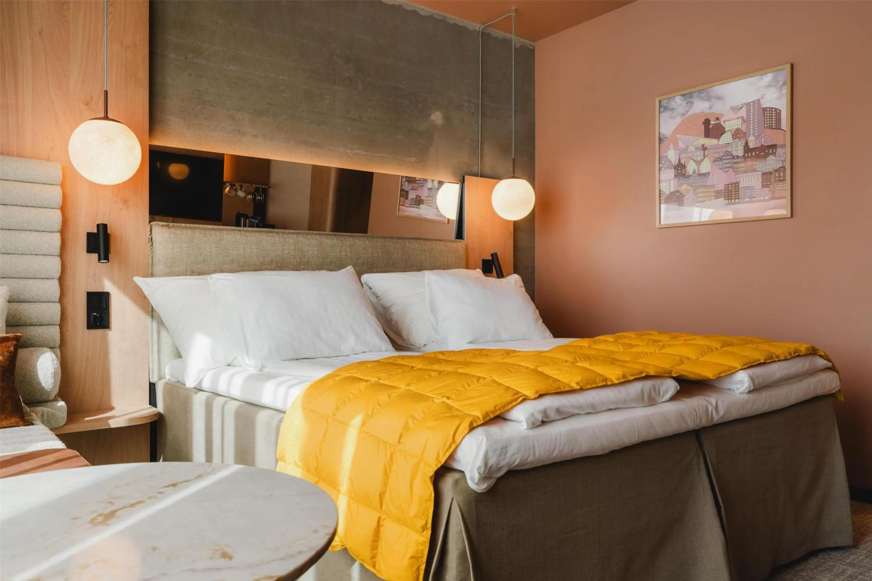 Bedroom, Bed in The Dock 69 39 by Scandic