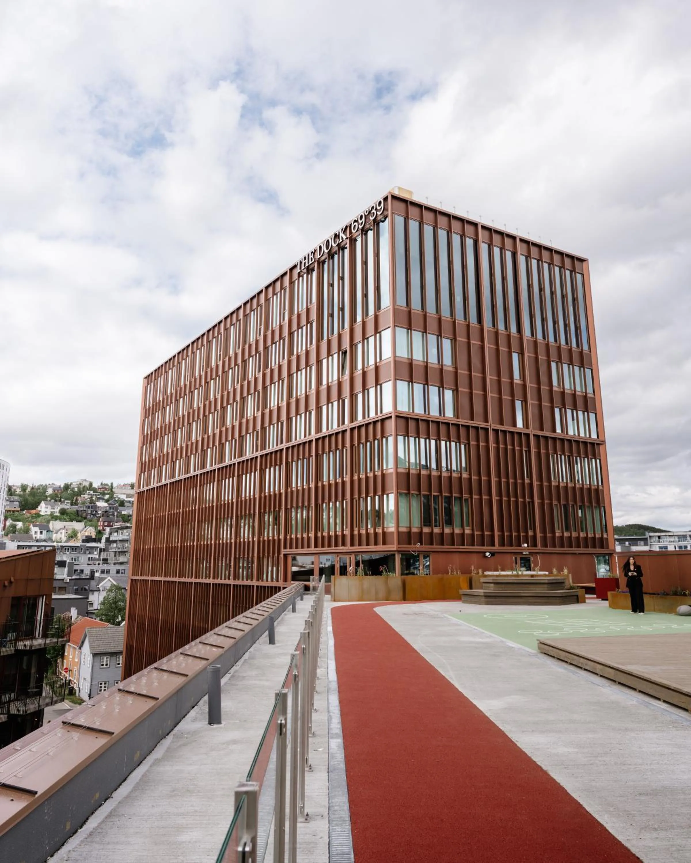 Balcony/Terrace in The Dock 69 39 by Scandic
