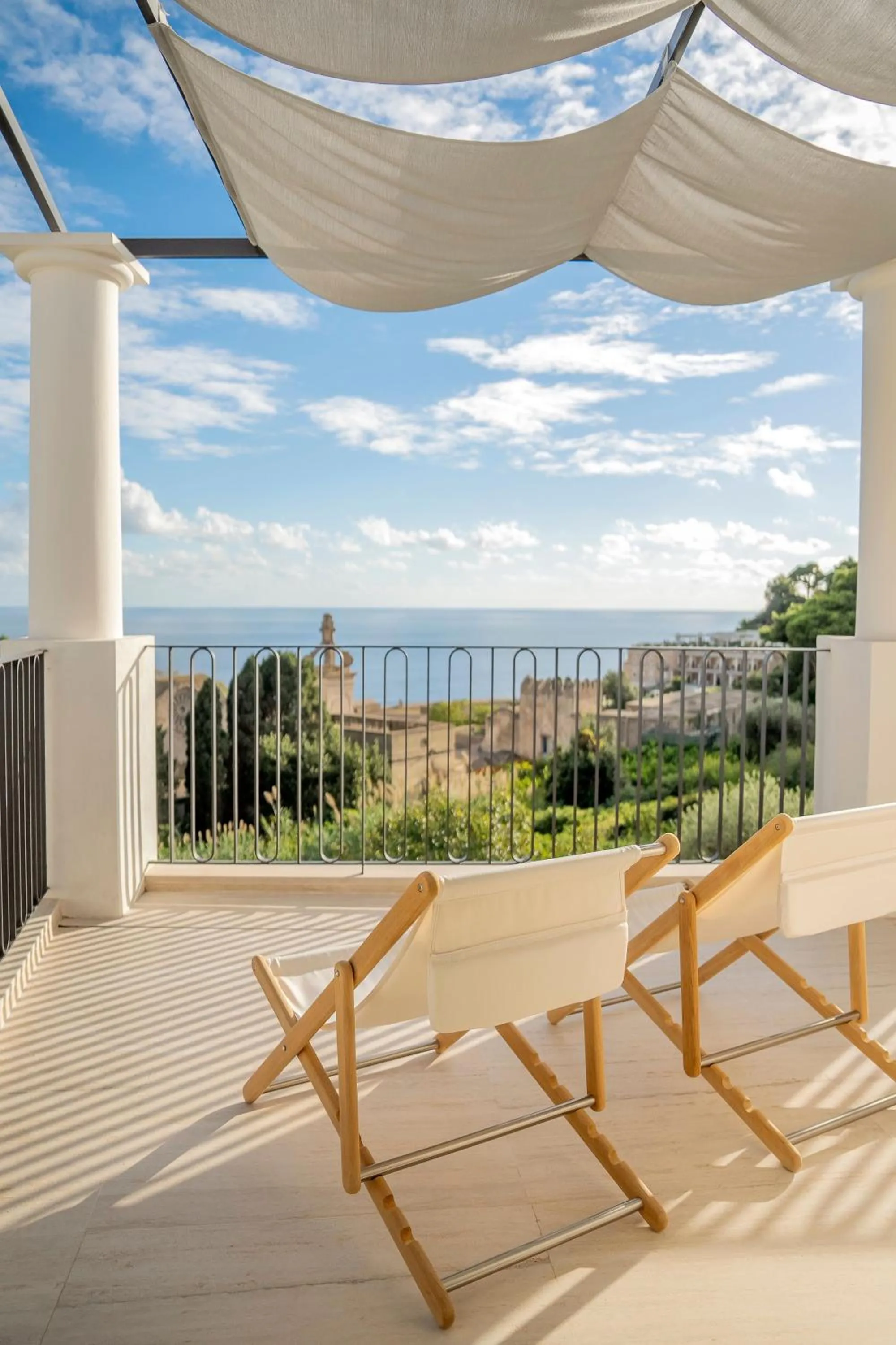 Natural landscape in Villa Certosa