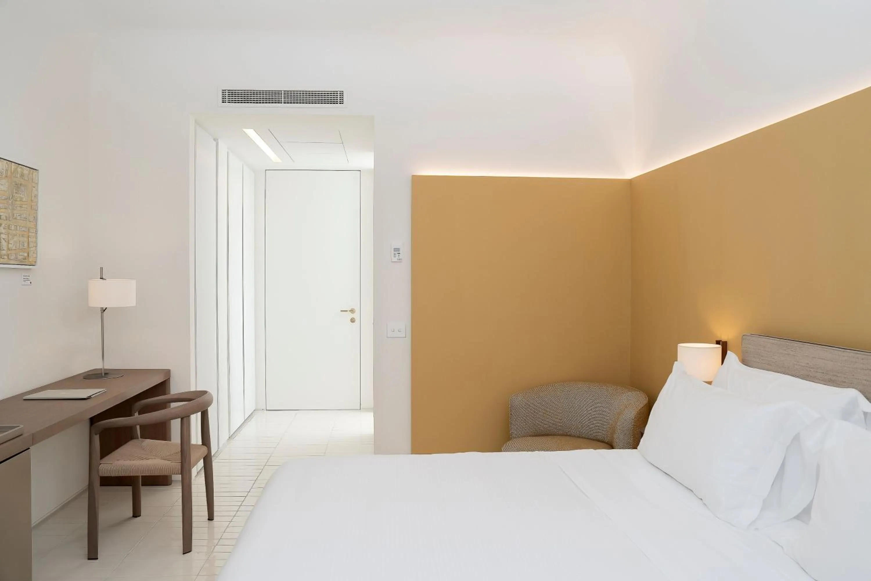 Bedroom, Bed in Villa Certosa