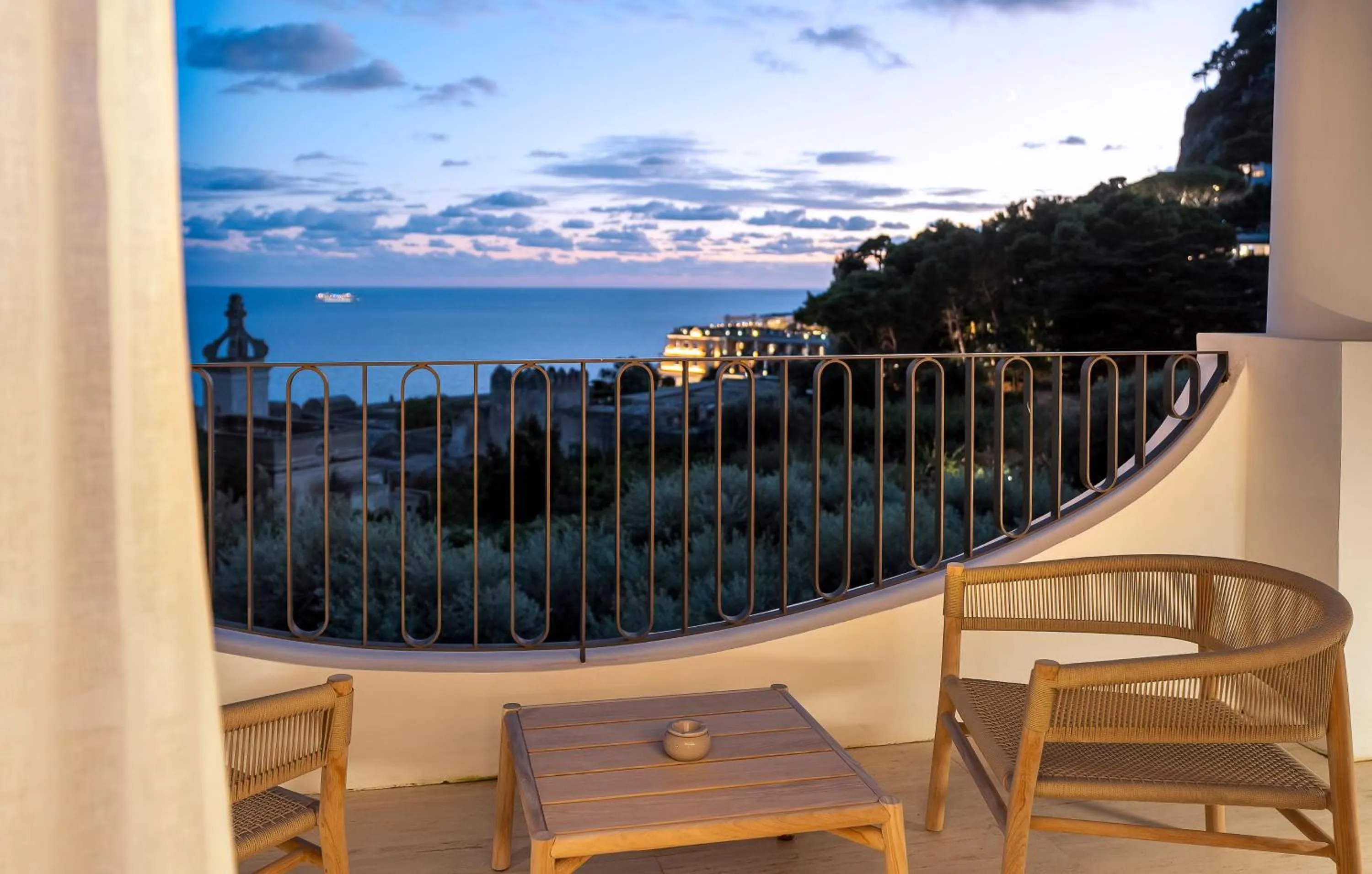 Natural landscape in Villa Certosa