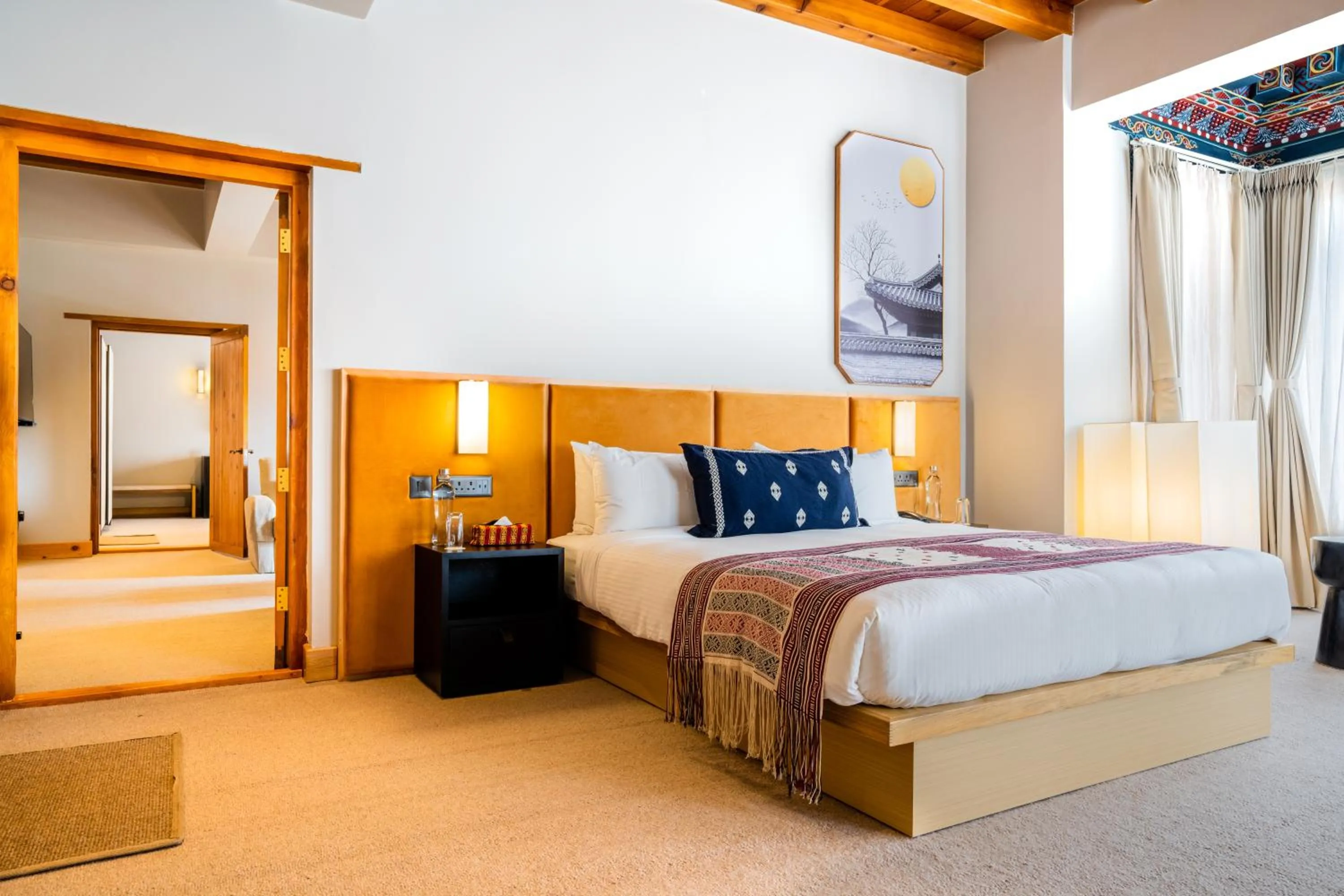 Bedroom, Bed in Zhiwaling Heritage