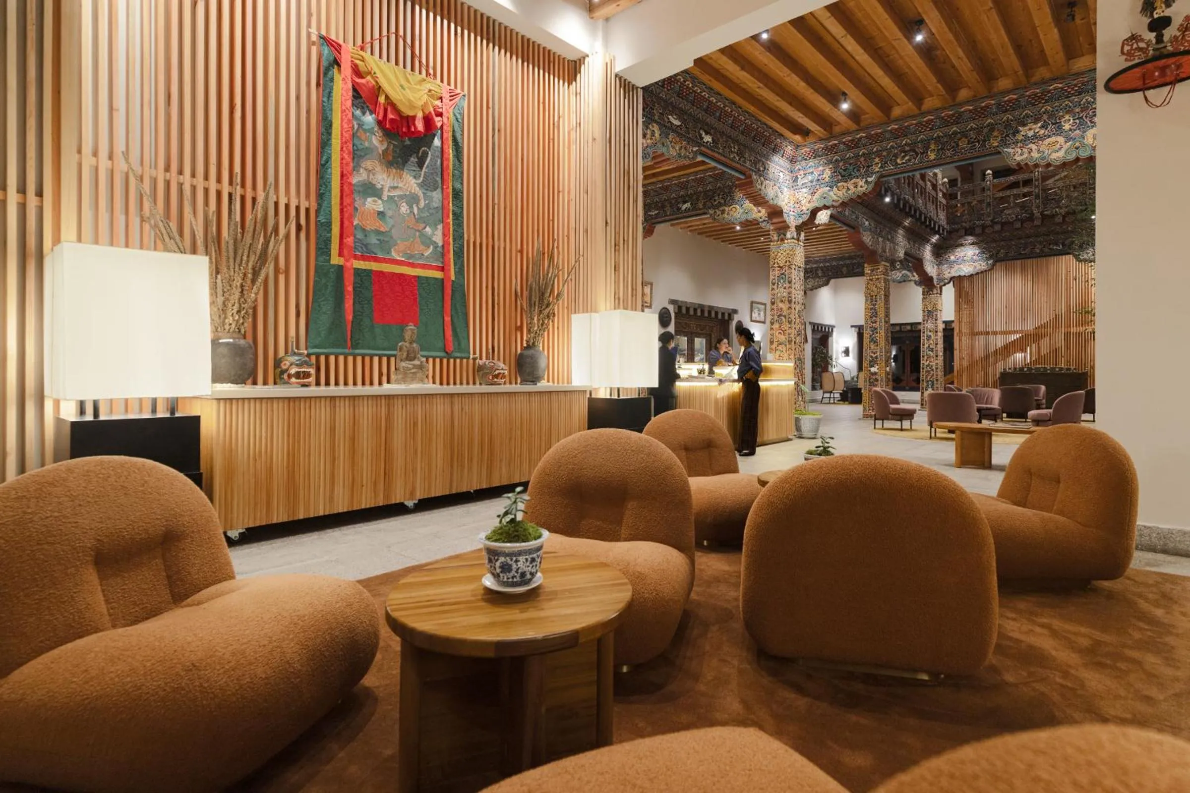 Lobby or reception in Zhiwaling Heritage