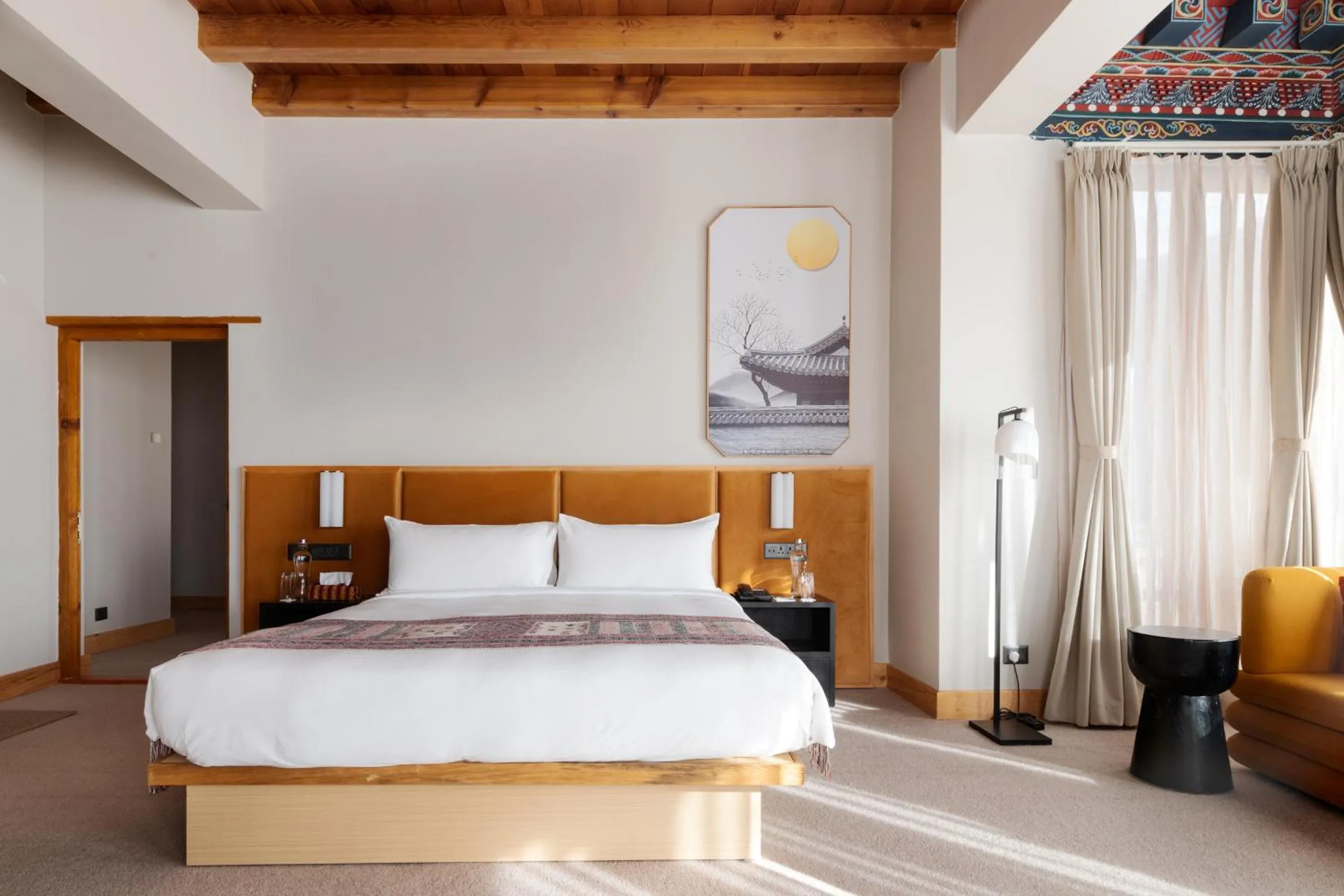 Bedroom, Bed in Zhiwaling Heritage