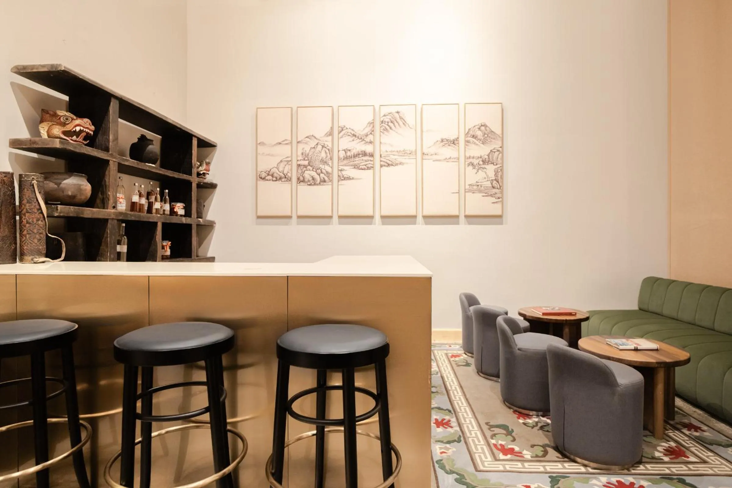 Lounge or bar in Zhiwaling Heritage