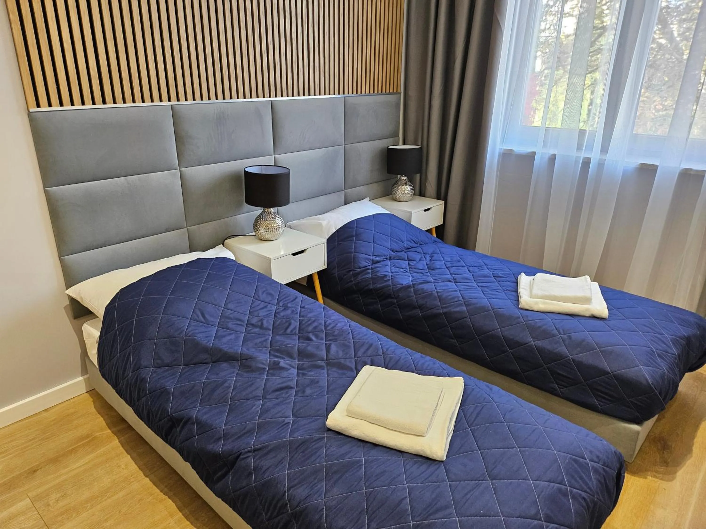 Bed in Aparthotel Warszawa